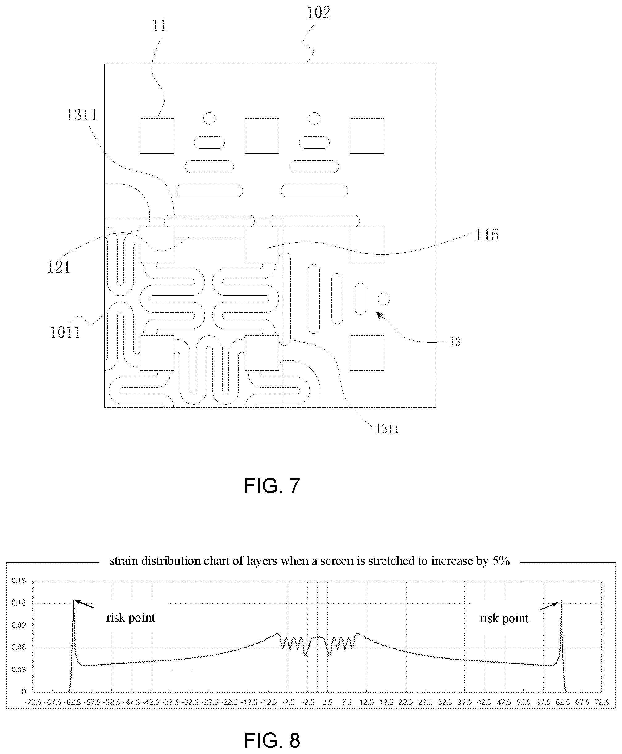 Patent US12100321 Figure 7 – Stretchable display module and stretchable display device