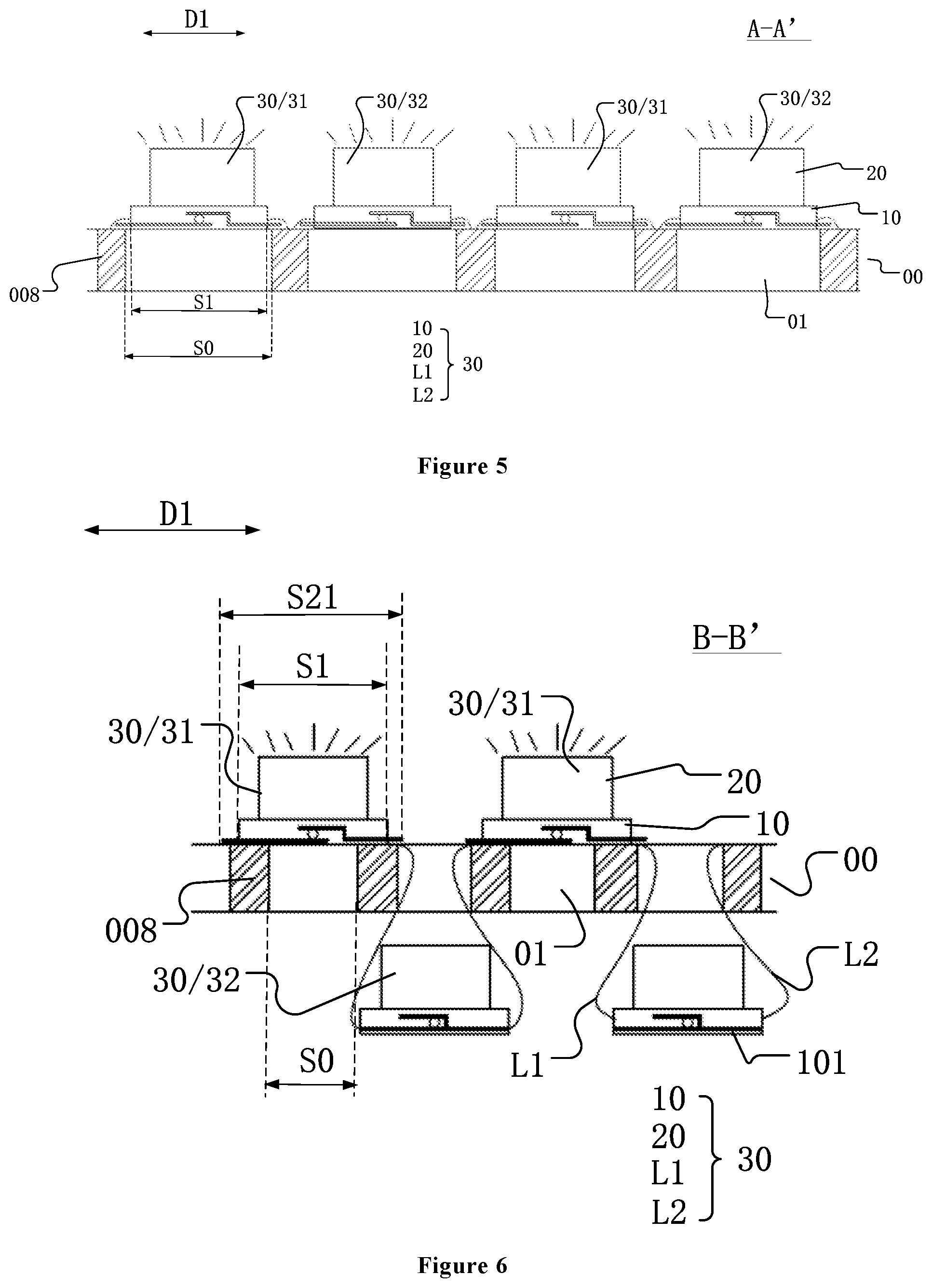 Patent US12100322 Figure 3 – Stretchable display panel and control method, and display device