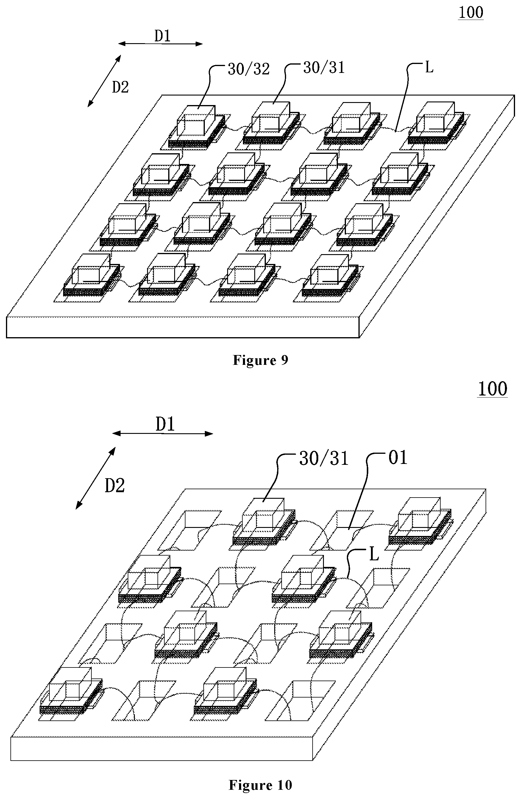 Patent US12100322 Figure 5 – Stretchable display panel and control method, and display device