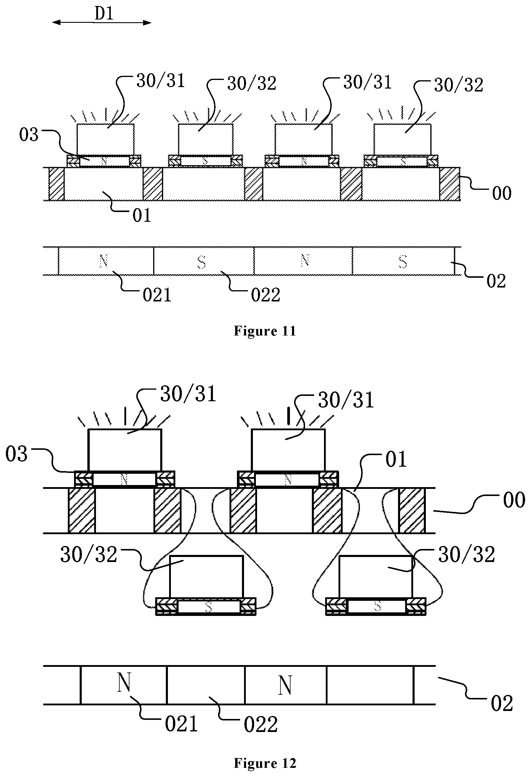 Patent US12100322 Figure 6 – Stretchable display panel and control method, and display device