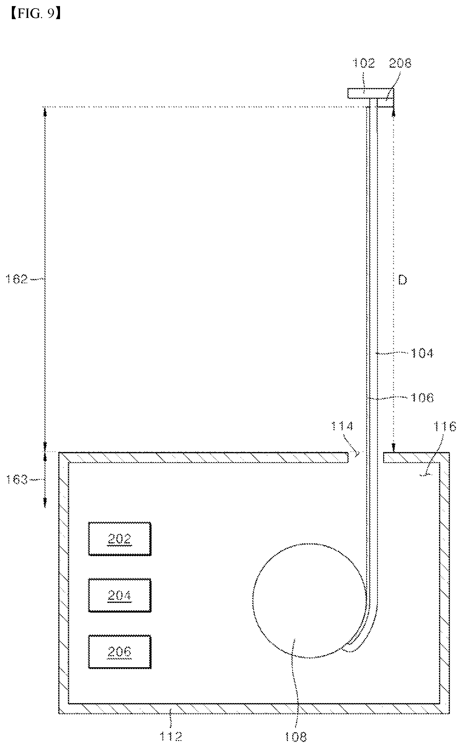 Patent US12100326 Figure 9 – Flexible display device, rollable display apparatus including flexible display device, and method for controlling flexible display device