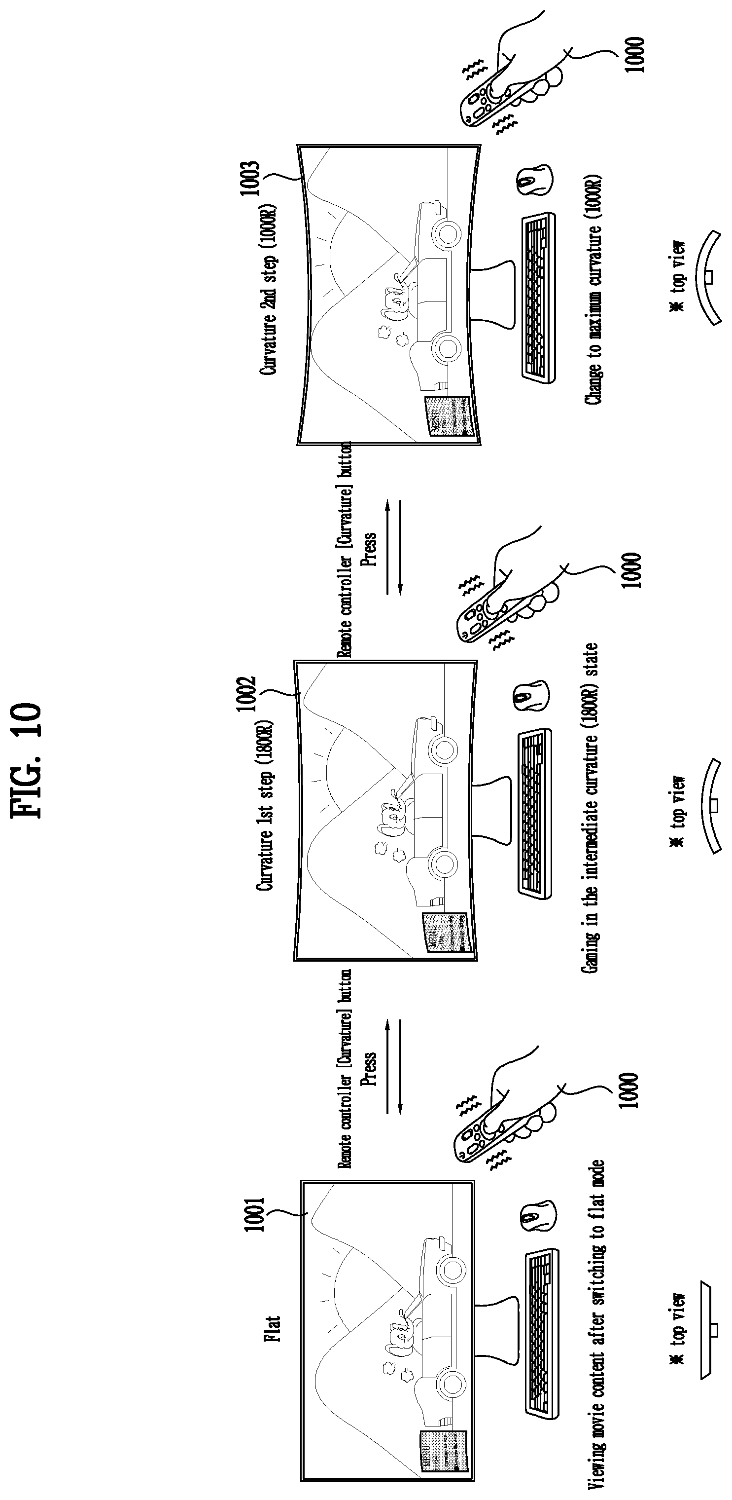 Patent US12100327 Figure 11 – Display device and method for controlling the same