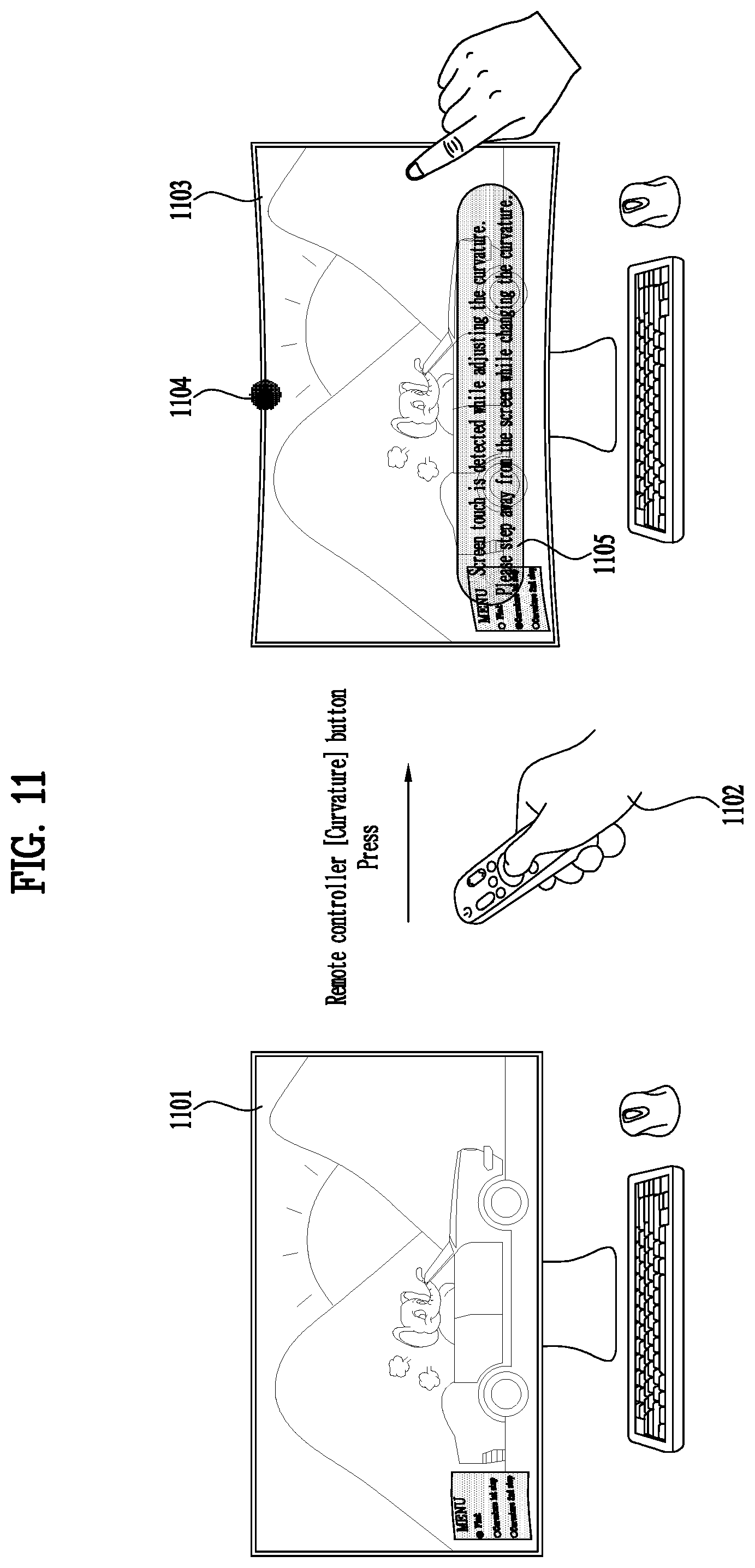 Patent US12100327 Figure 12 – Display device and method for controlling the same