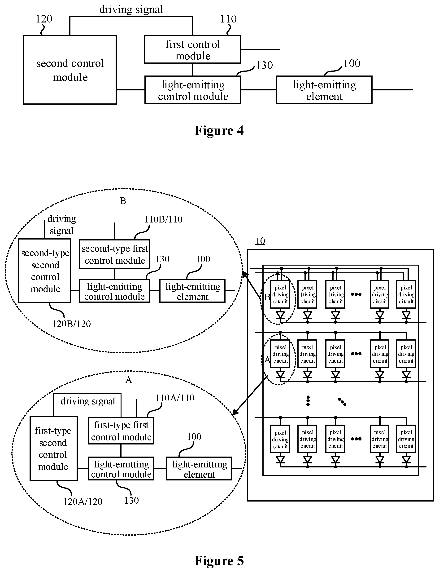 Patent US12100328 Figure 4 – Display panel and display device