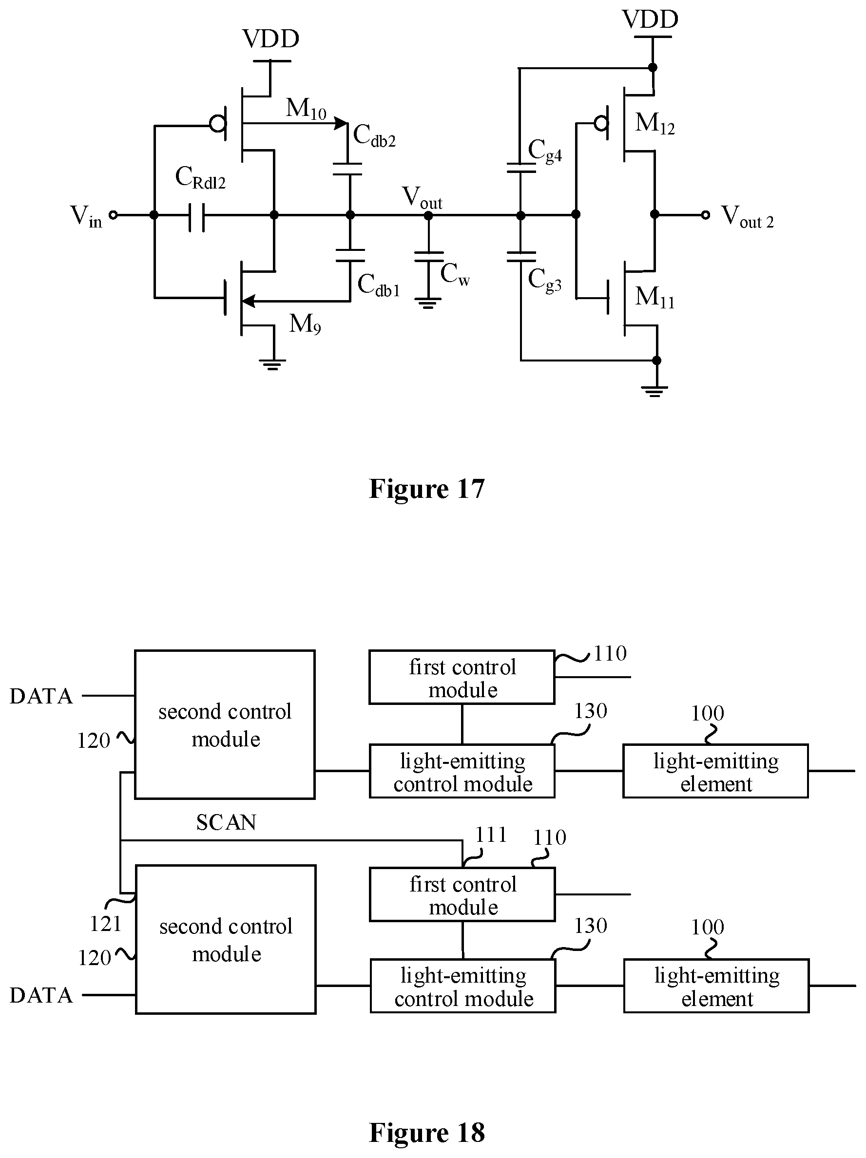 Patent US12100328 Figure 9 – Display panel and display device