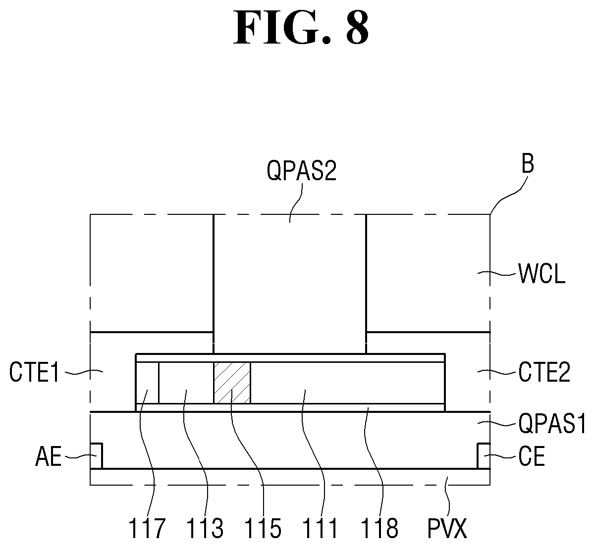Patent US12100329 Figure 8 – Display device