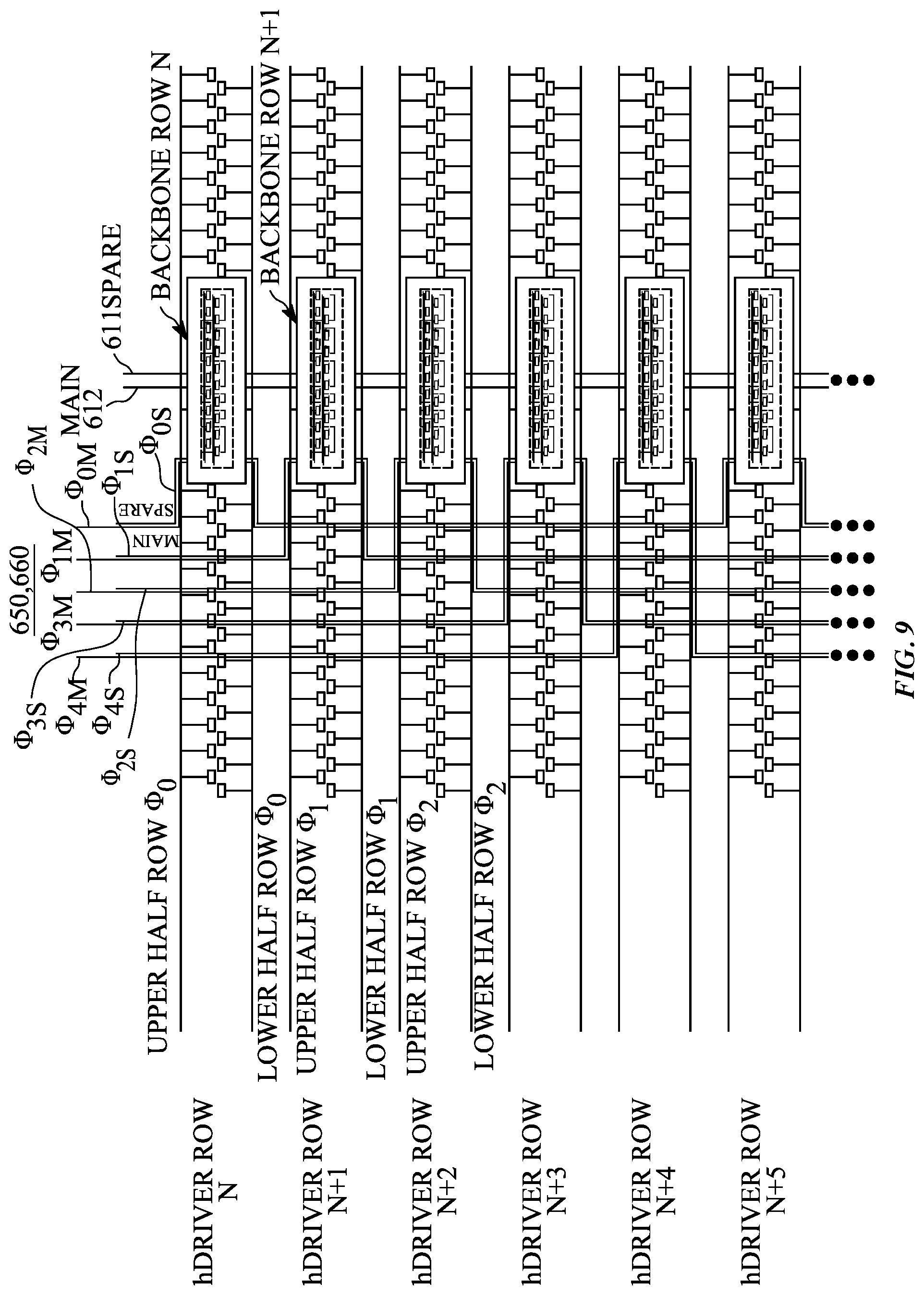 Patent US12100333 Figure 10 – Hybrid architecture for zero border display