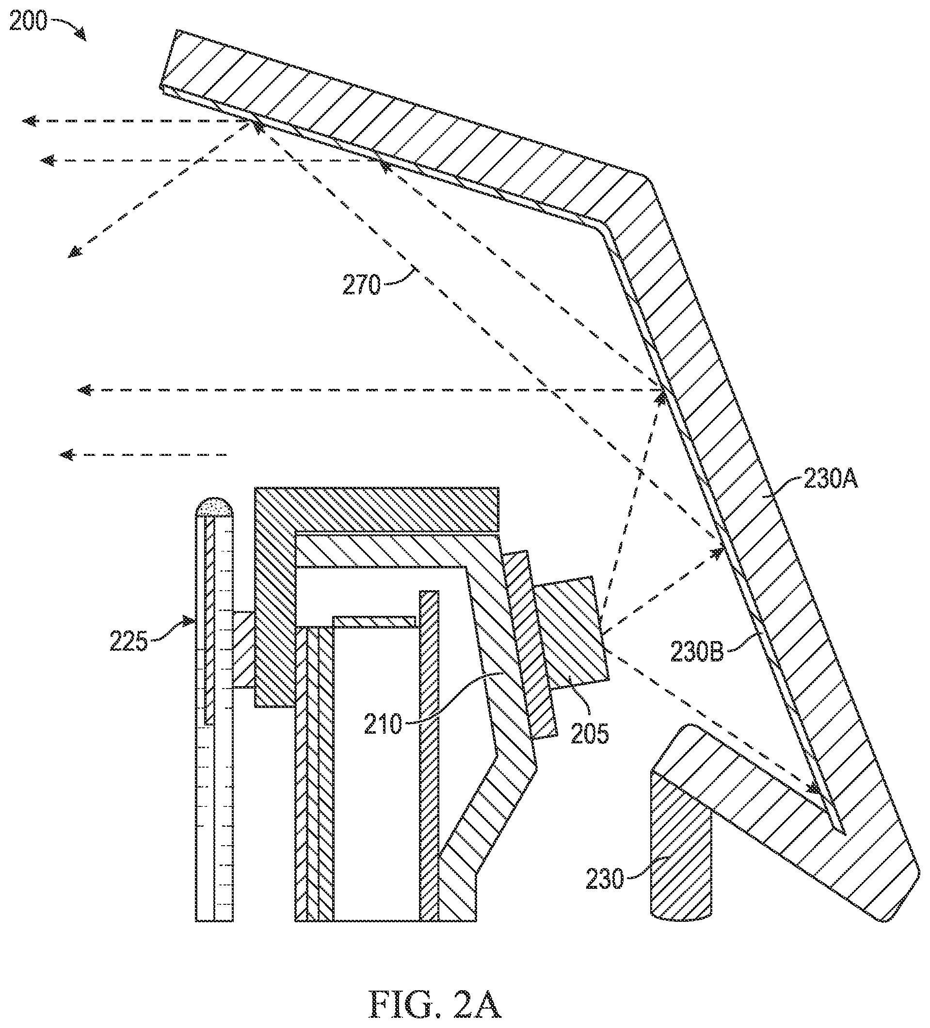Patent US12100334 Figure 2 – Adjustable light emitting halo for display bias lighting