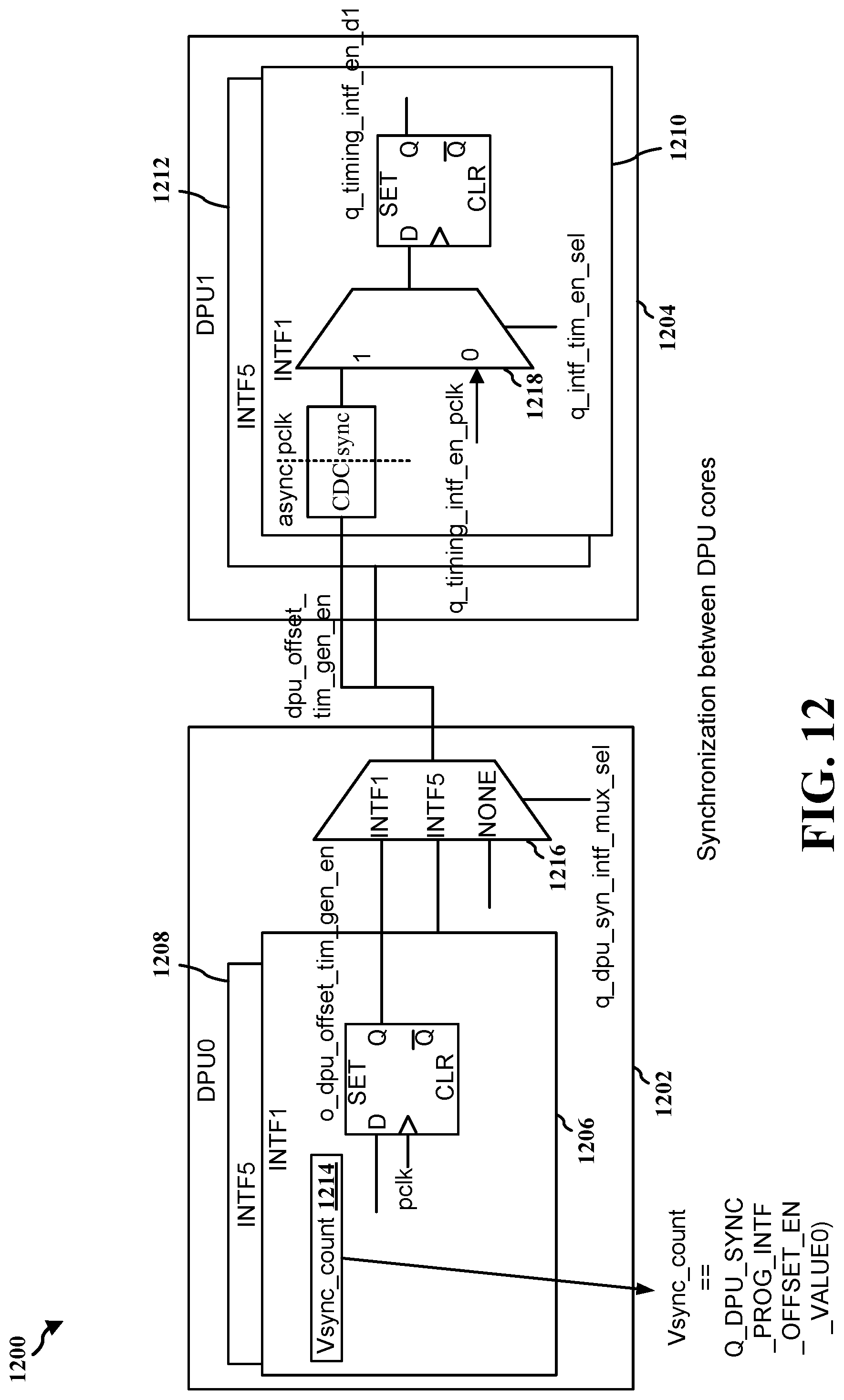 Patent US12100335 Figure 12 – Power efficient display architecture