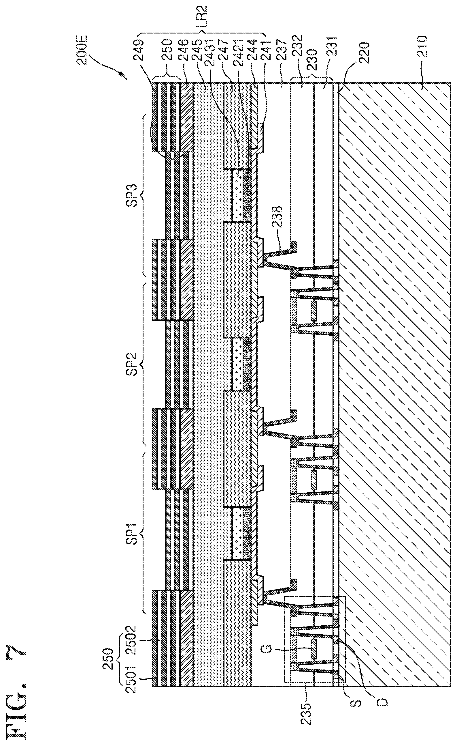 Patent US12100340 Figure 7 – Display apparatus and method of manufacturing the same