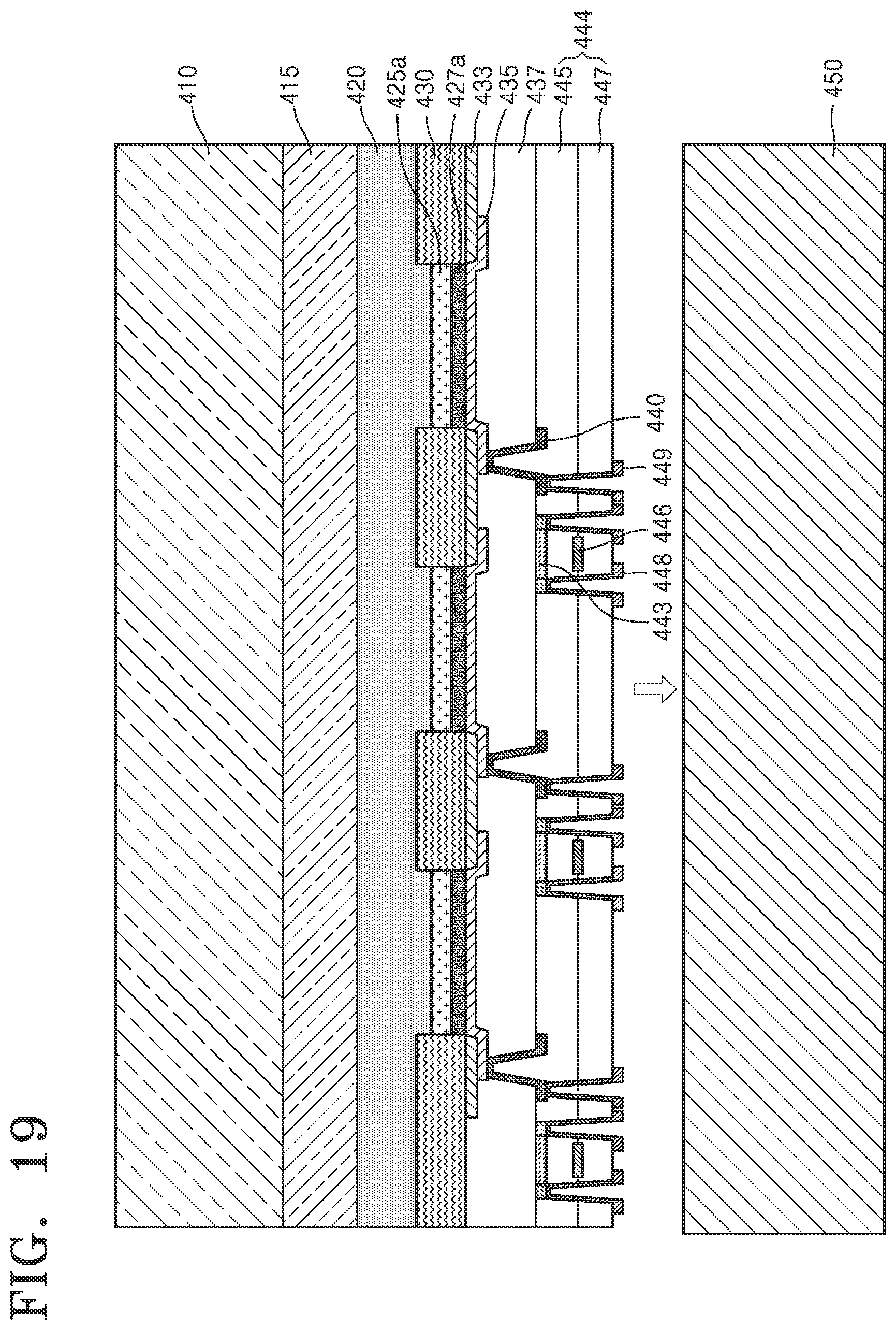 Patent US12100340 Figure 19 – Display apparatus and method of manufacturing the same
