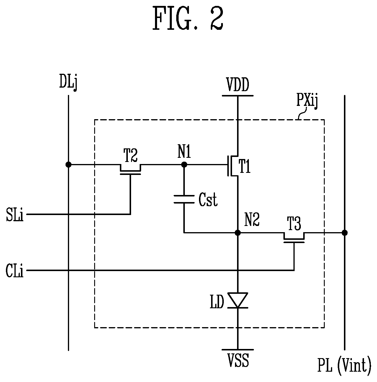 Patent US12100341 Figure 2 – Display device