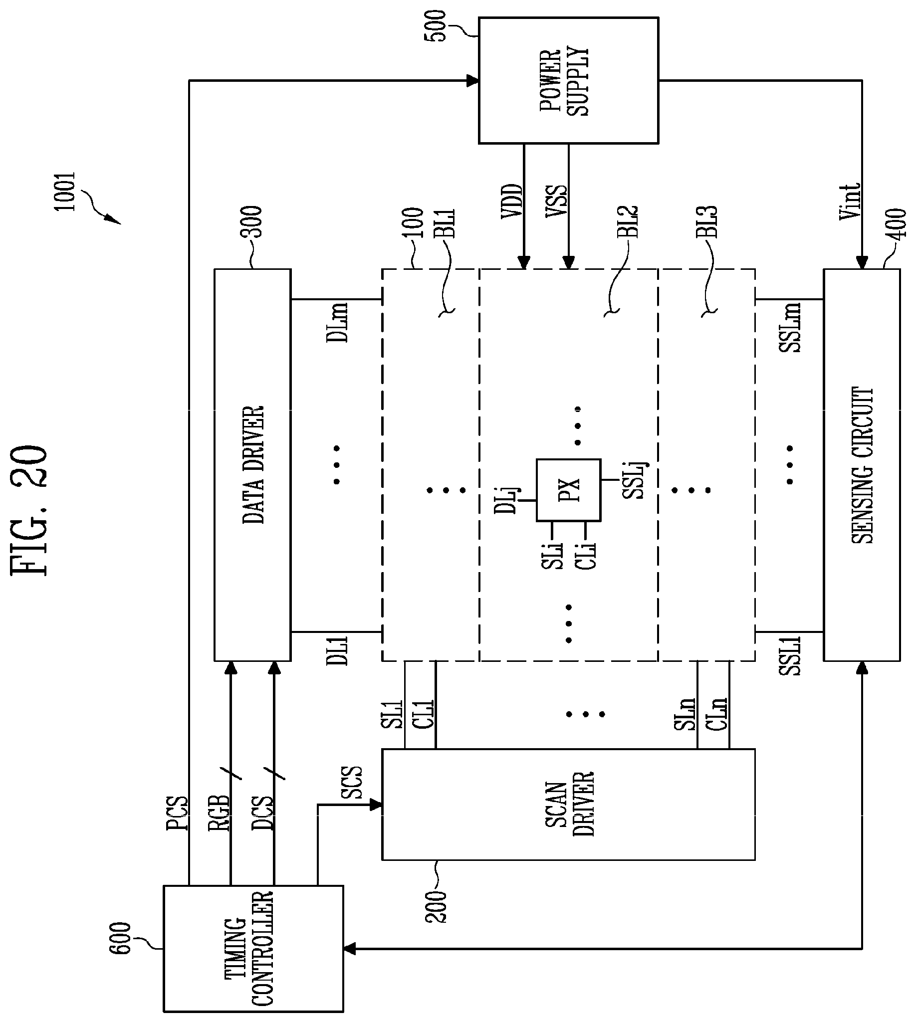 Patent US12100341 Figure 19 – Display device