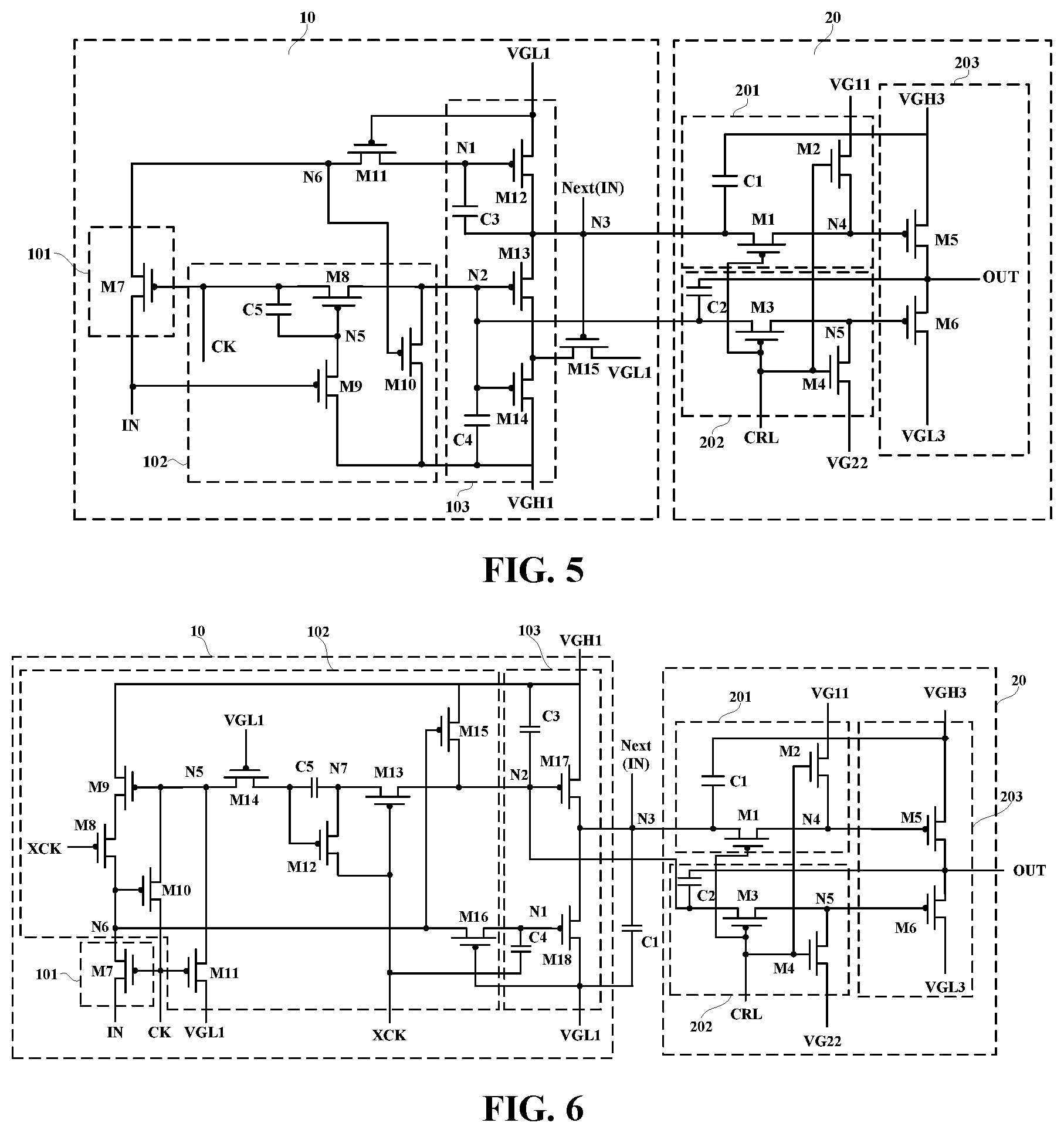 Patent US12100342 Figure 4 – Display panel and display having cascaded shift registers