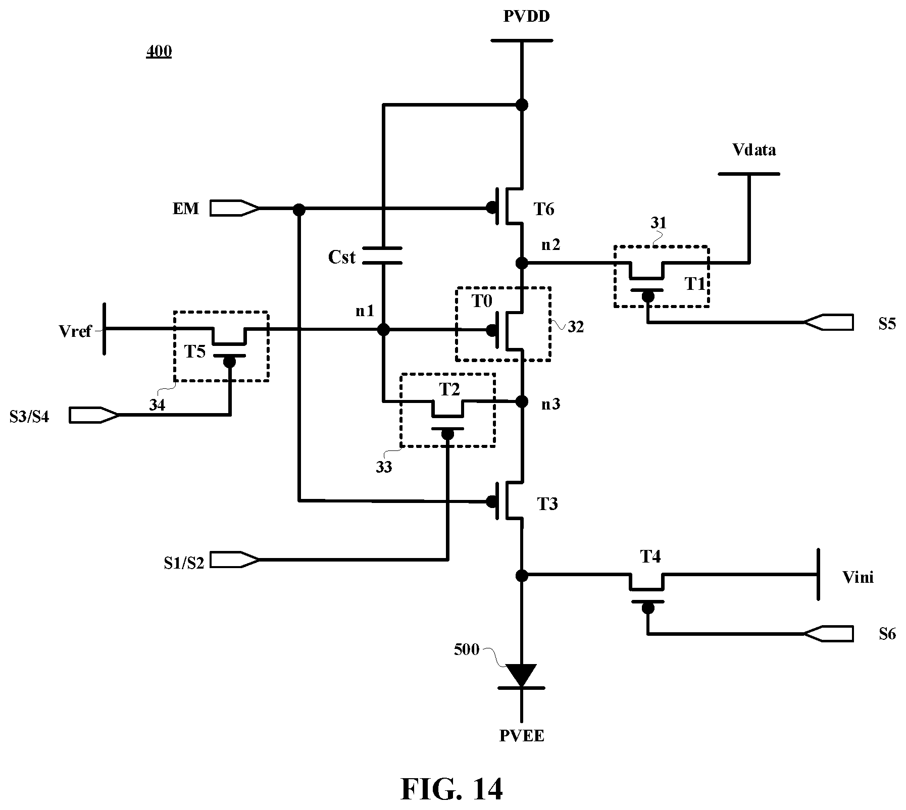Patent US12100342 Figure 9 – Display panel and display having cascaded shift registers