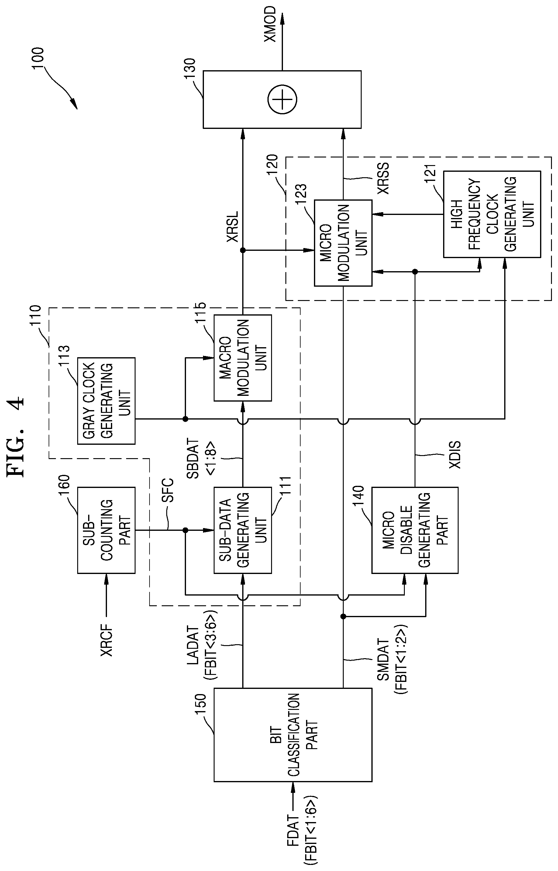 Patent US12100343 Figure 4 – Display device with high resolution of display image and low current consumption