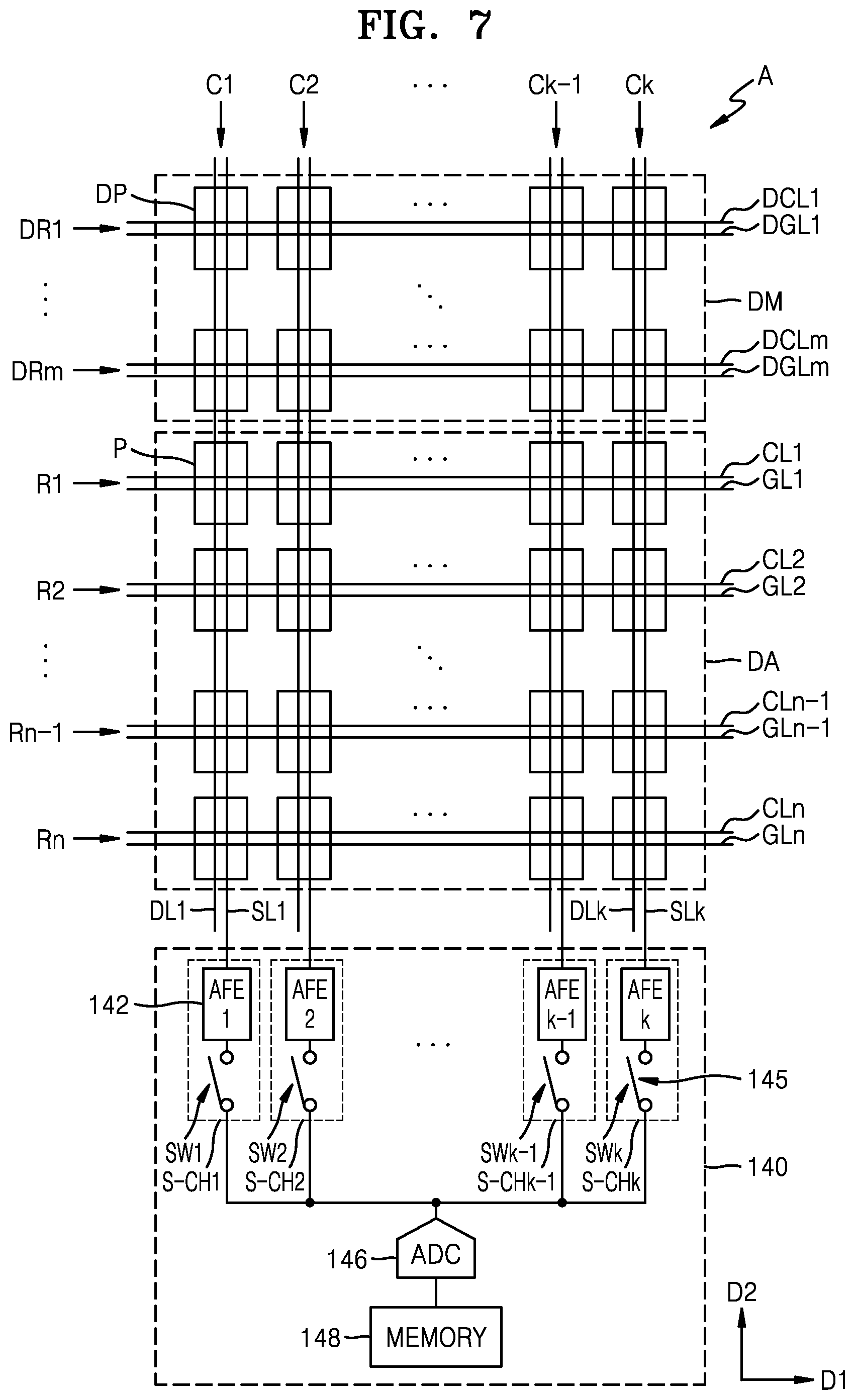 Patent US12100347 Figure 6 – Display device and driving method of the display device