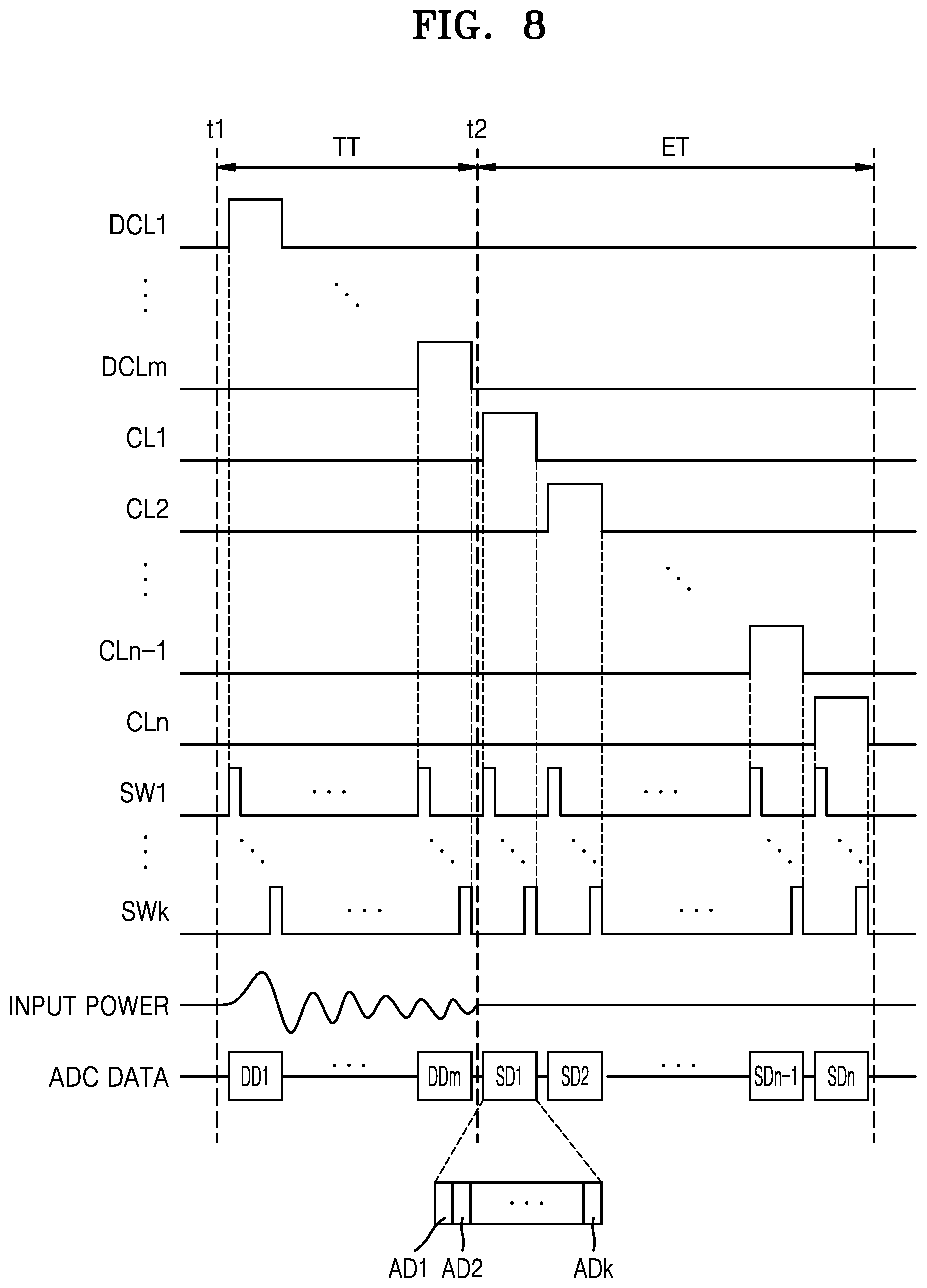 Patent US12100347 Figure 7 – Display device and driving method of the display device