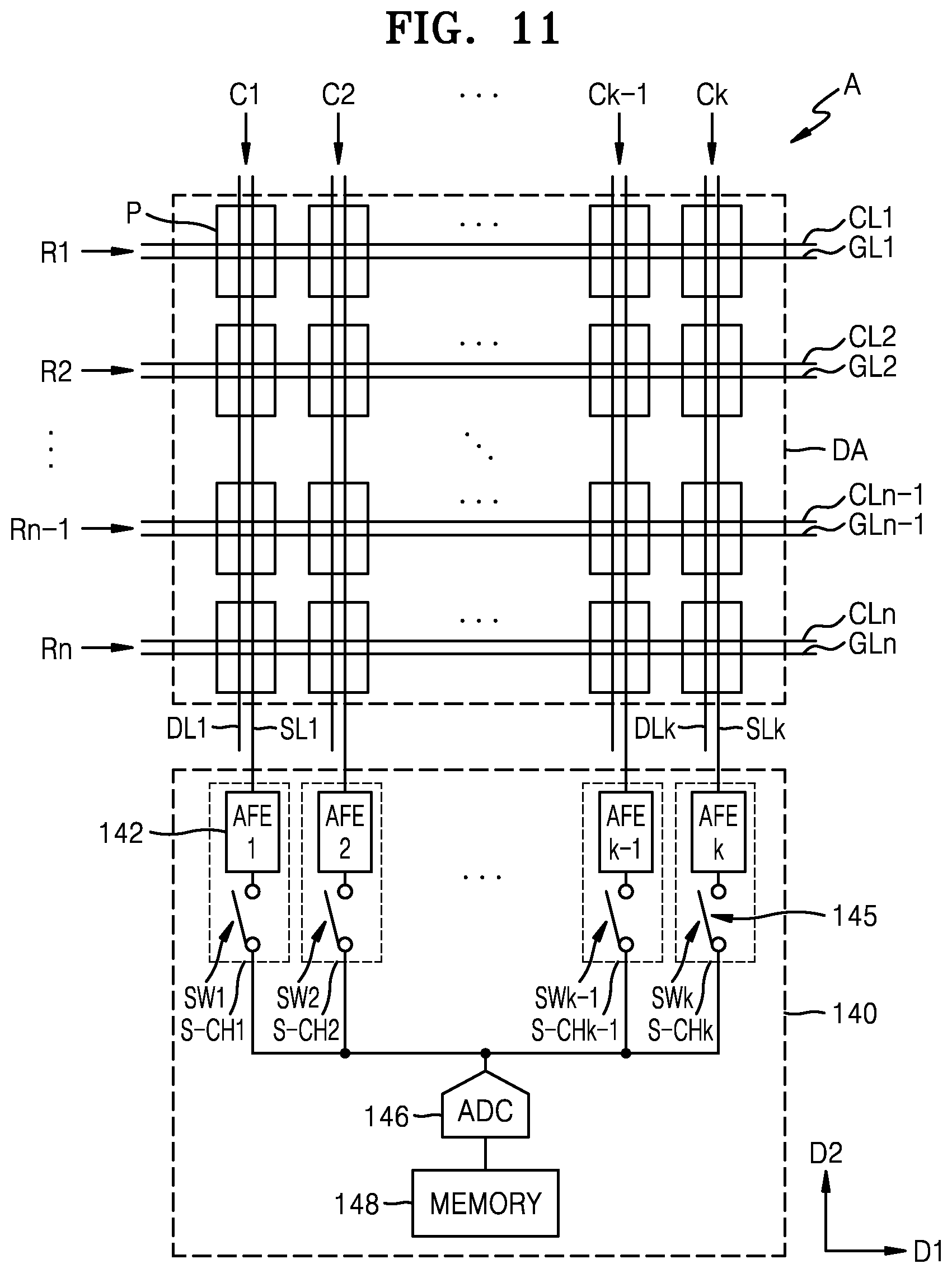 Patent US12100347 Figure 10 – Display device and driving method of the display device