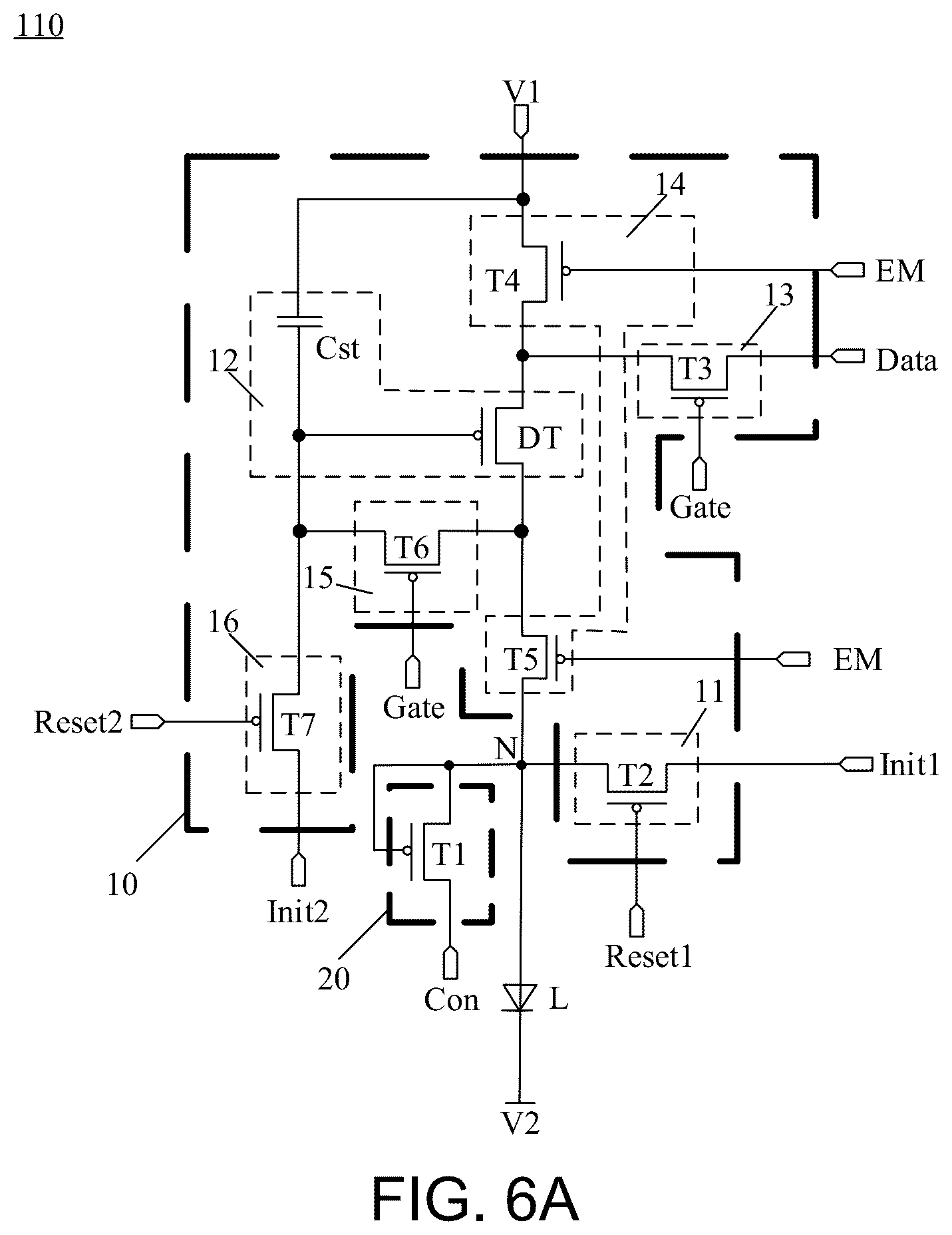Patent US12100348 Figure 4 – Pixel circuit and driving method thereof, display panel, and display device