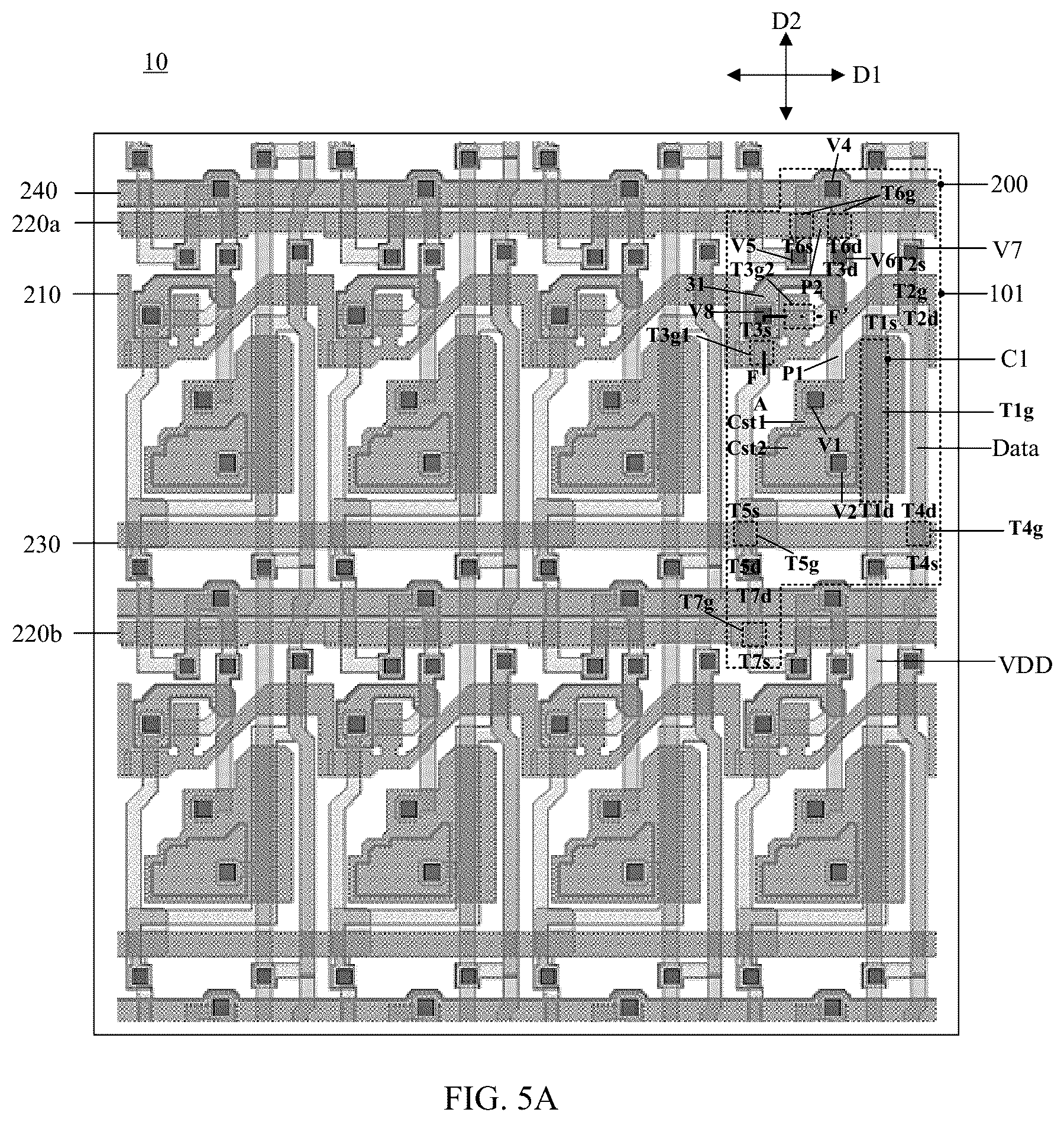 Patent US12100349 Figure 15 – Display substrate and display device