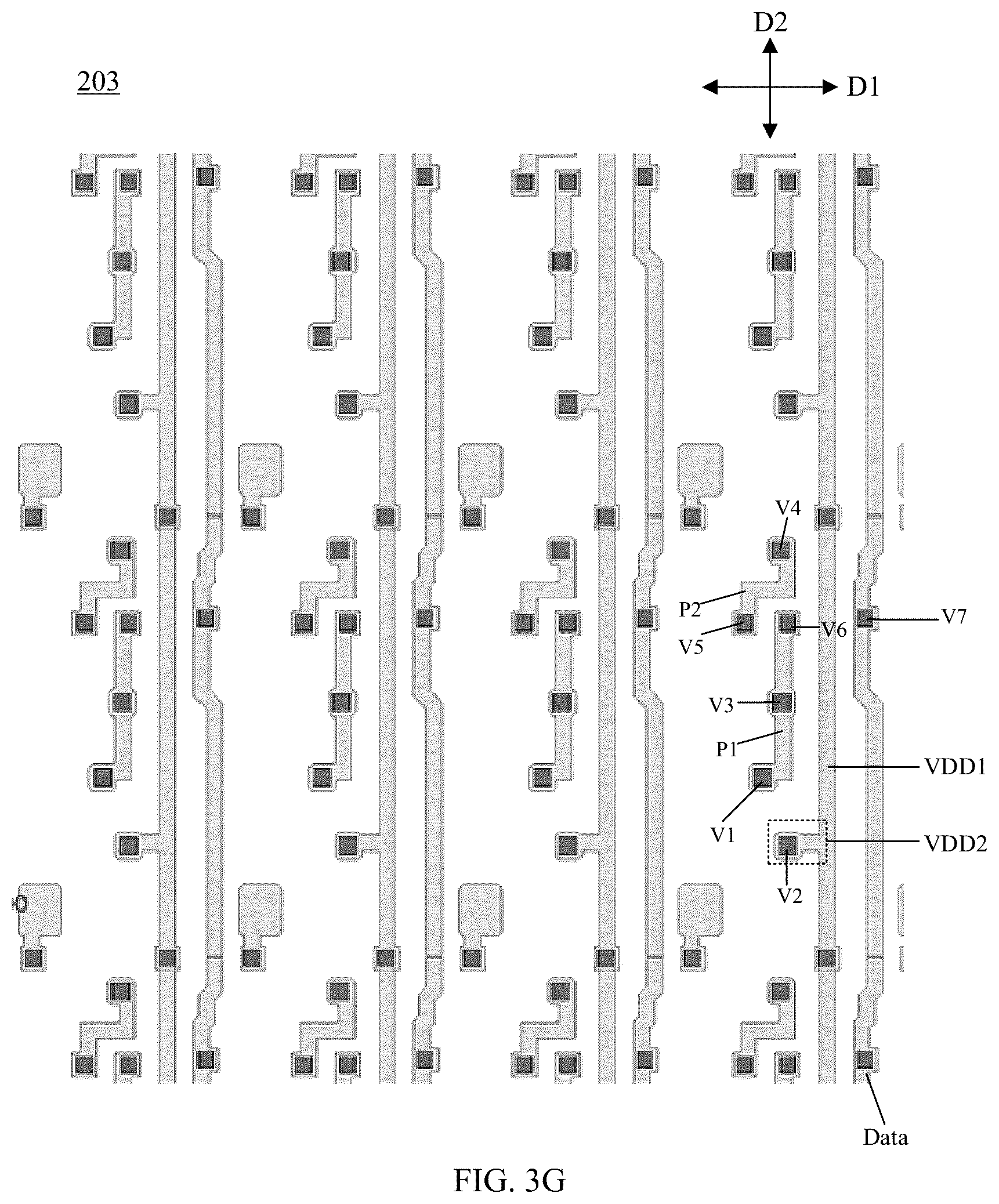 Patent US12100350 Figure 9 – Display substrate and display device