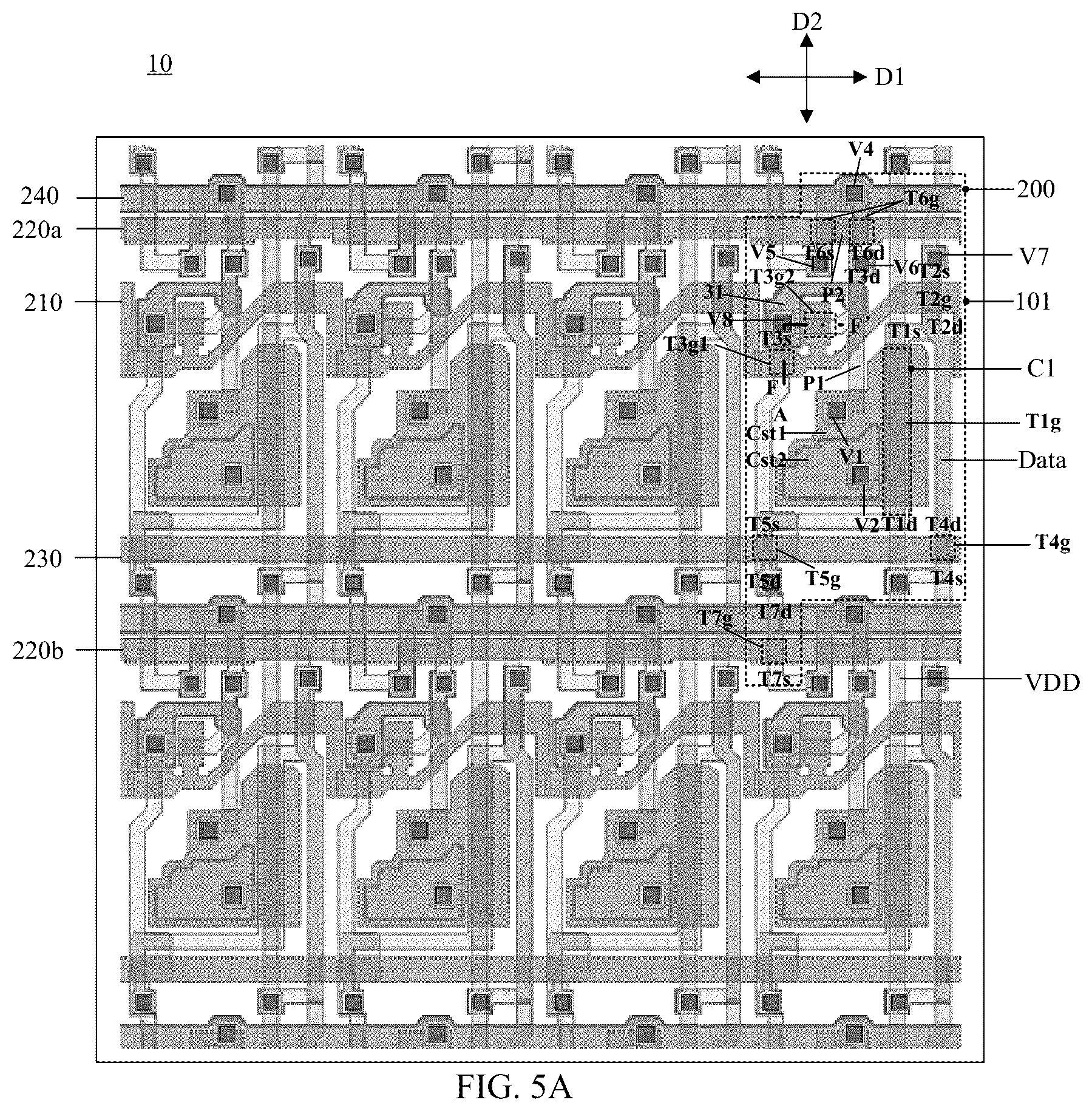 Patent US12100350 Figure 15 – Display substrate and display device