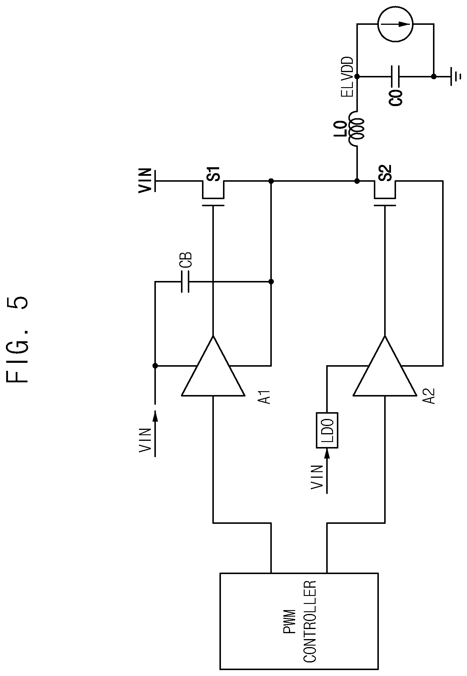 Patent US12100351 Figure 4 – DC-DC converter and display device having the same