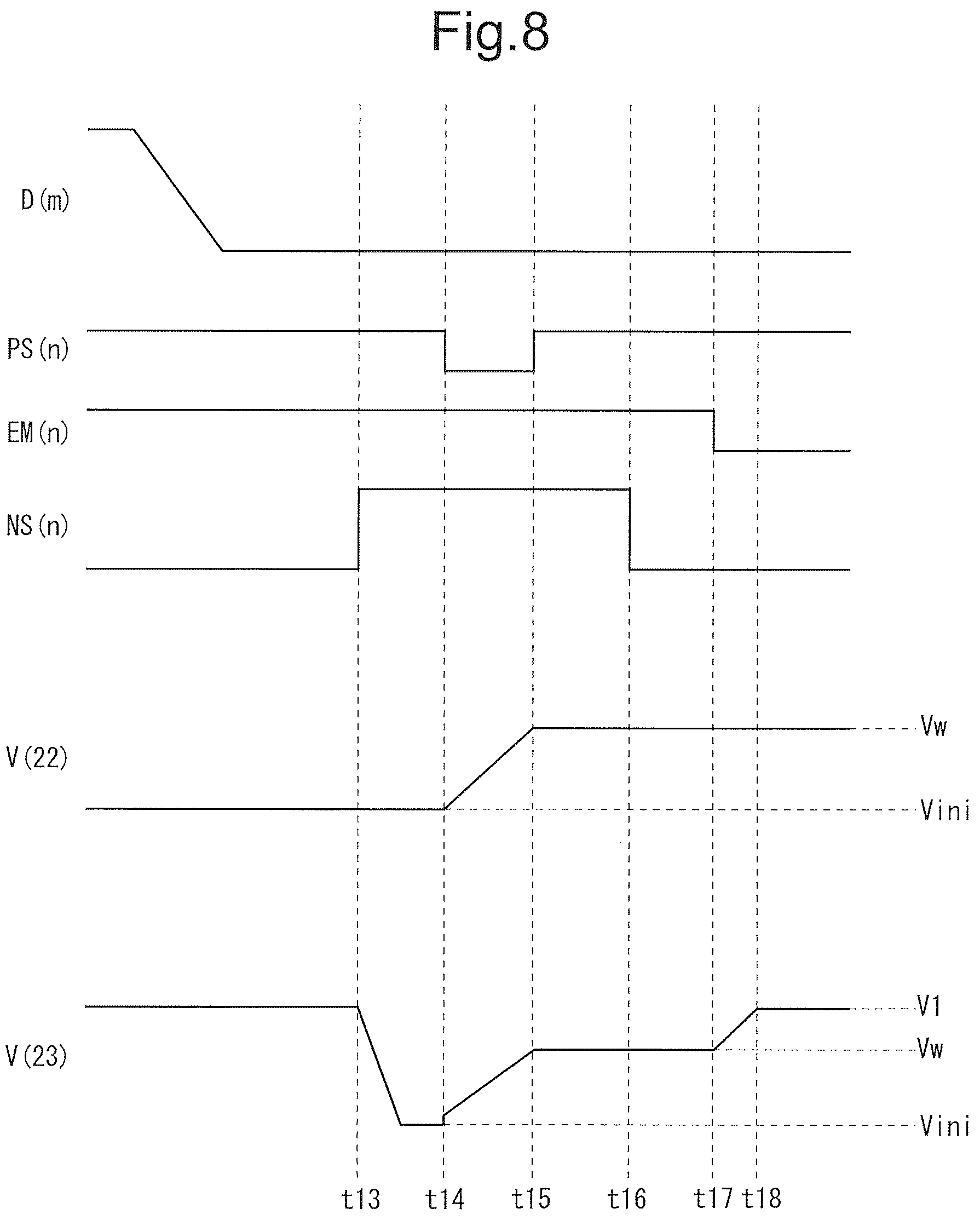 Patent US12100353 Figure 8 – Display device