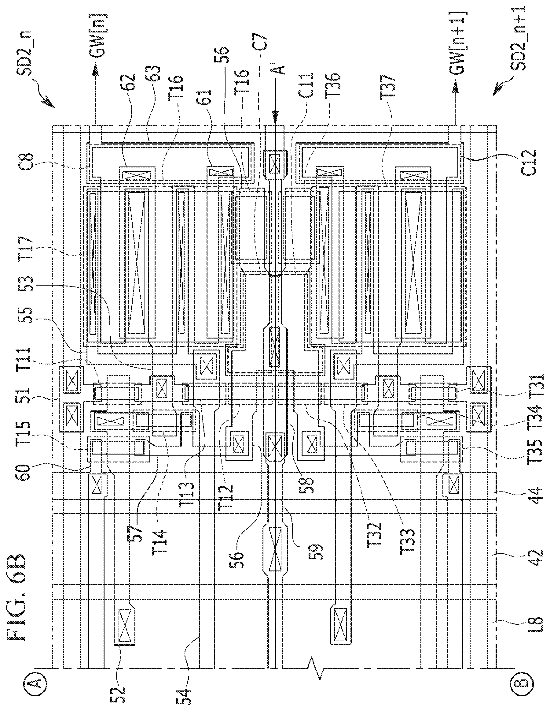 Patent US12100354 Figure 7 – Driving circuit and display device including the same