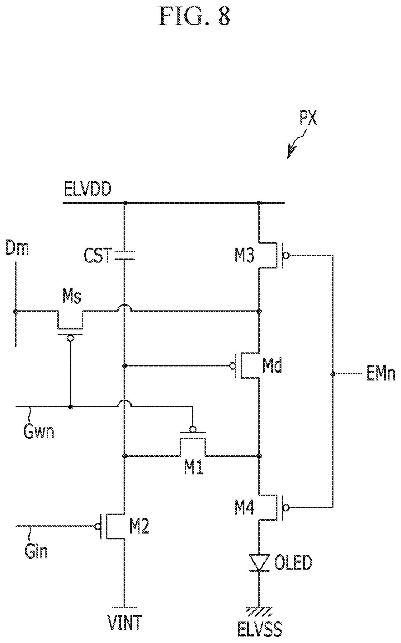 Patent US12100354 Figure 9 – Driving circuit and display device including the same