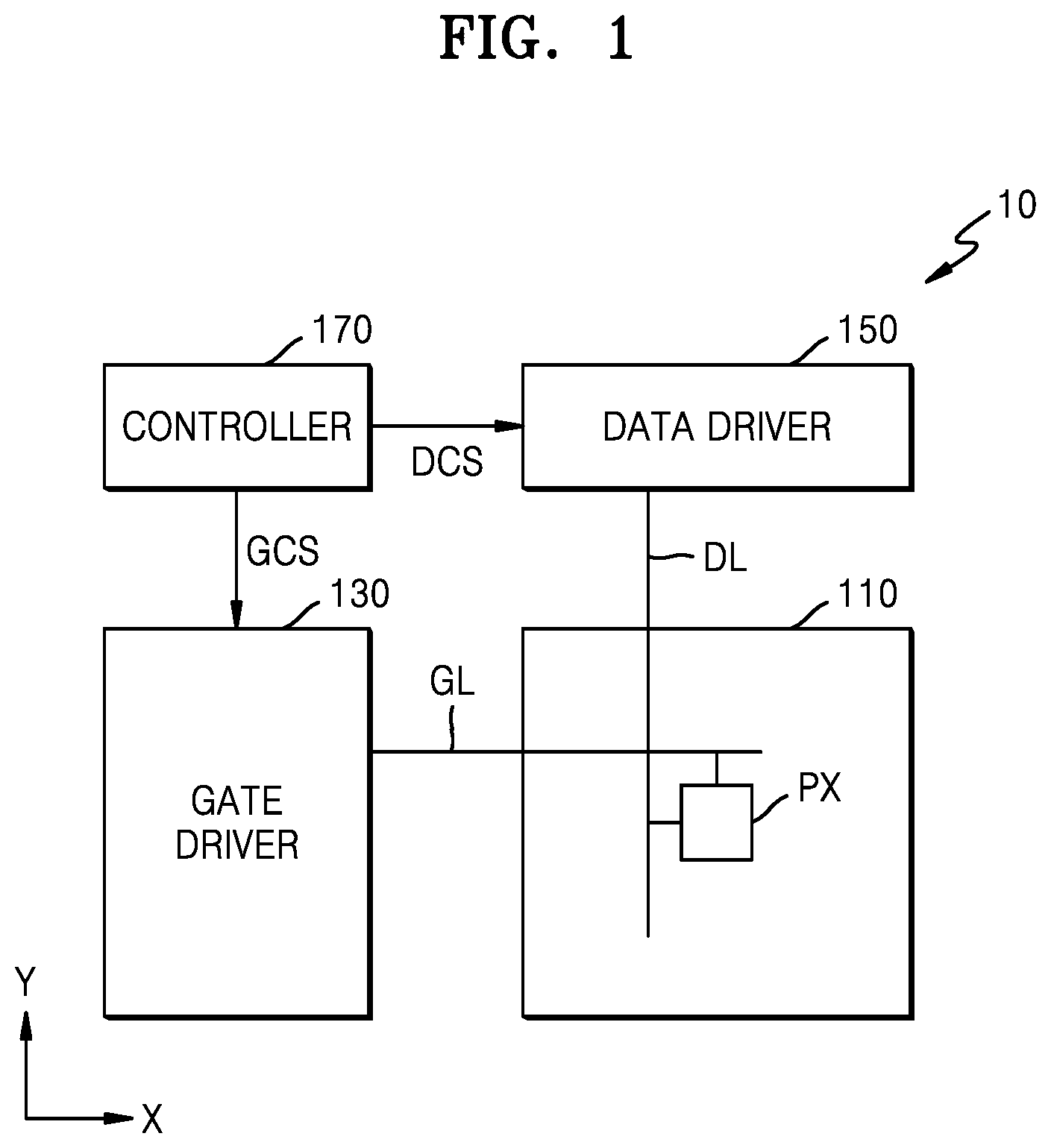 Patent US12100355 Figure 1 – Gate driver and display apparatus including same
