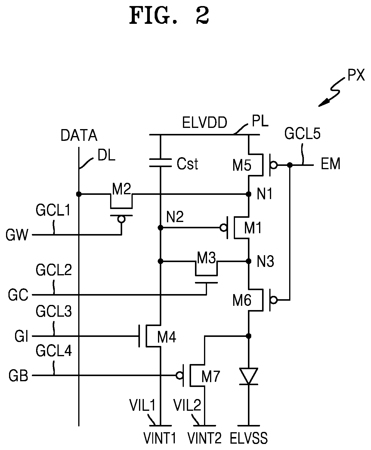 Patent US12100355 Figure 2 – Gate driver and display apparatus including same