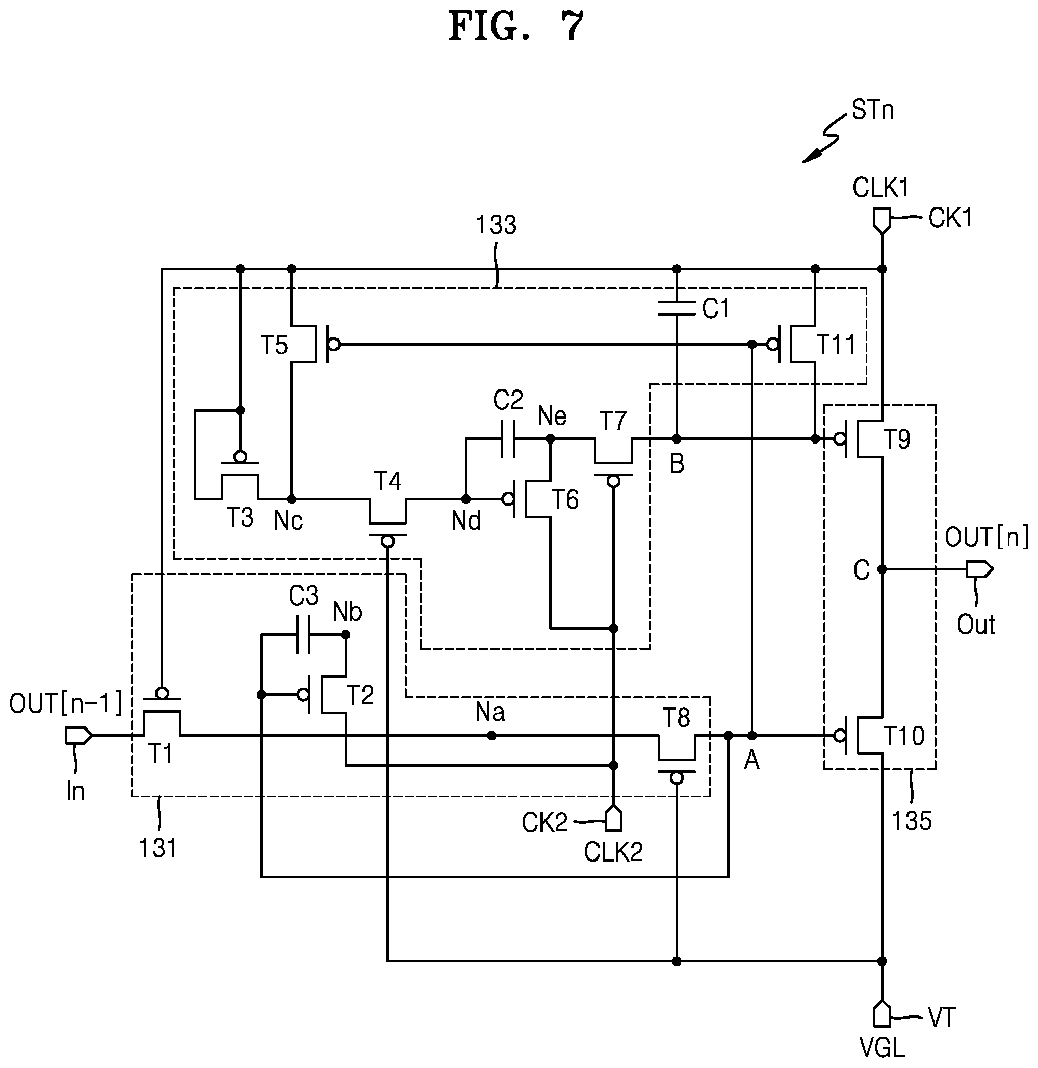 Patent US12100355 Figure 7 – Gate driver and display apparatus including same
