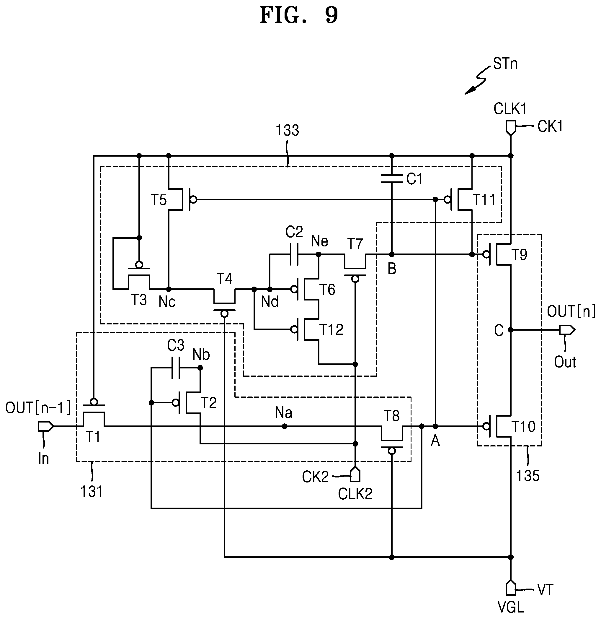 Patent US12100355 Figure 9 – Gate driver and display apparatus including same