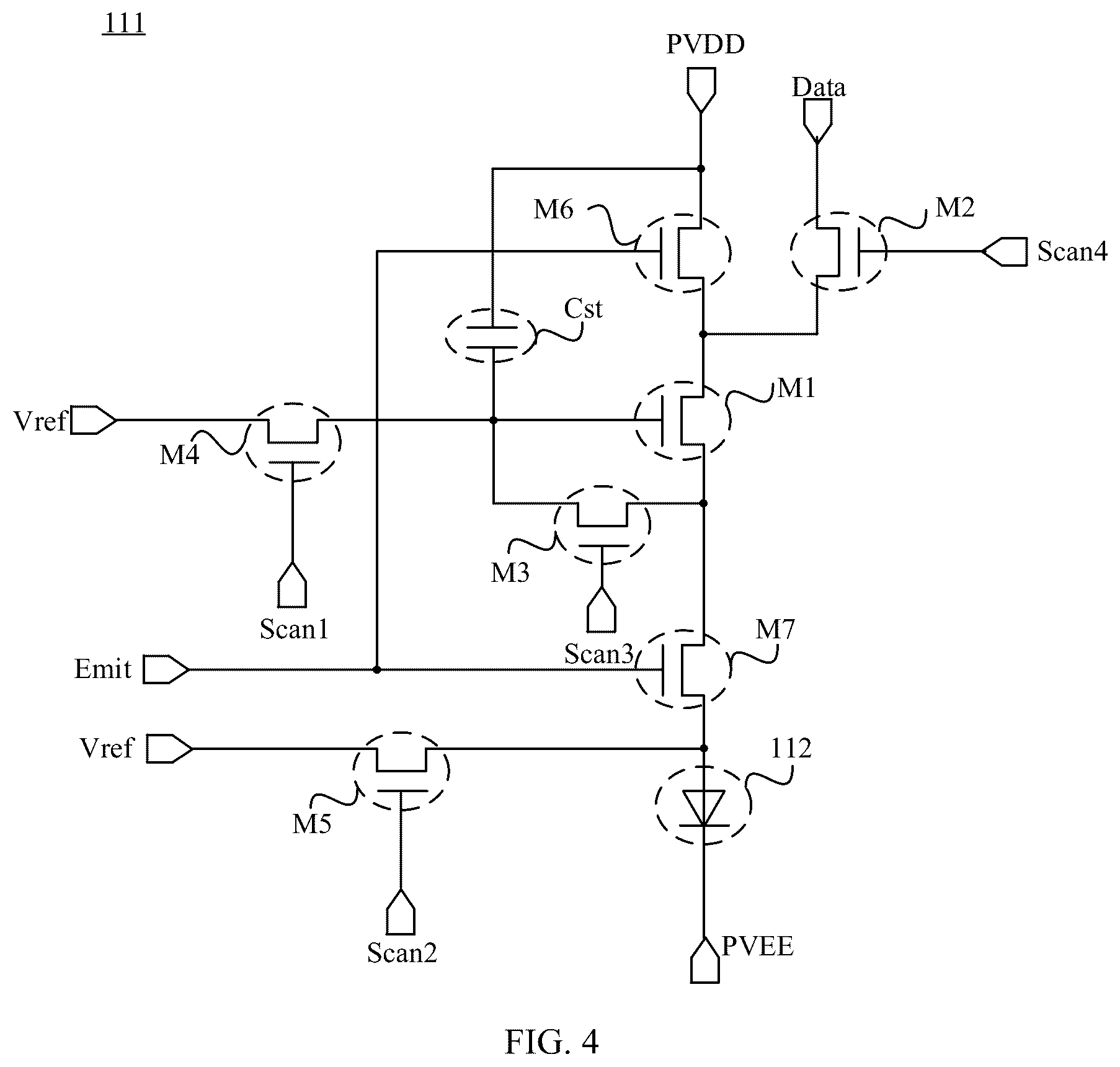 Patent US12100356 Figure 3 – Shift register, gate drive circuit, display panel, and electronic device