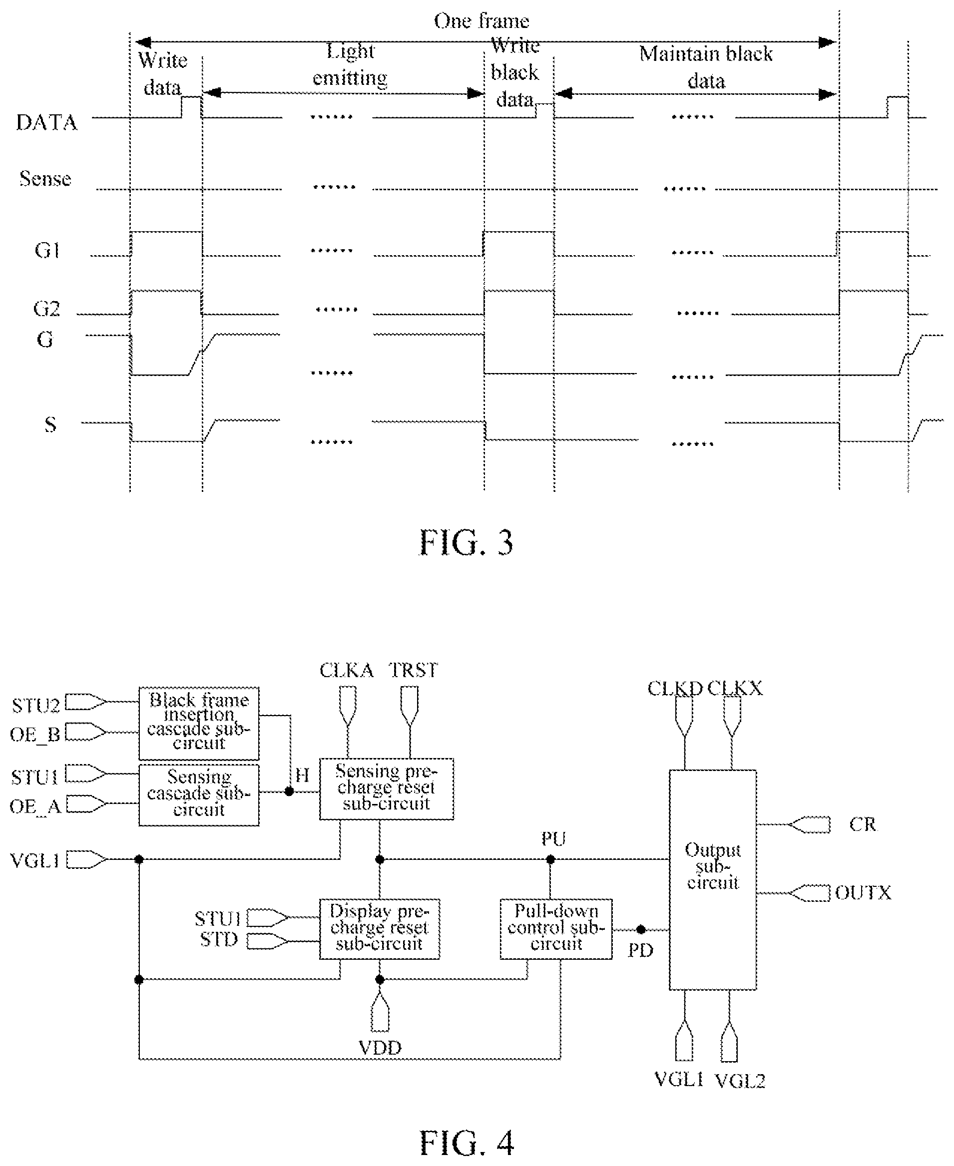 Patent US12100357 Figure 2 – Shift register, gate drive circuit and driving method therefor