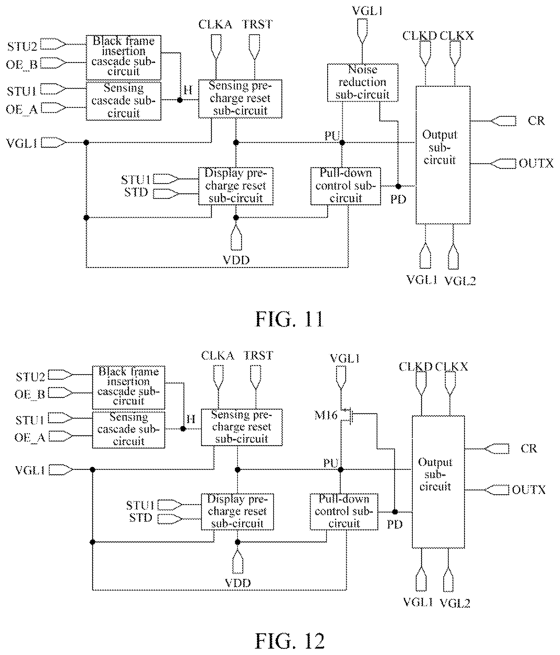 Patent US12100357 Figure 6 – Shift register, gate drive circuit and driving method therefor
