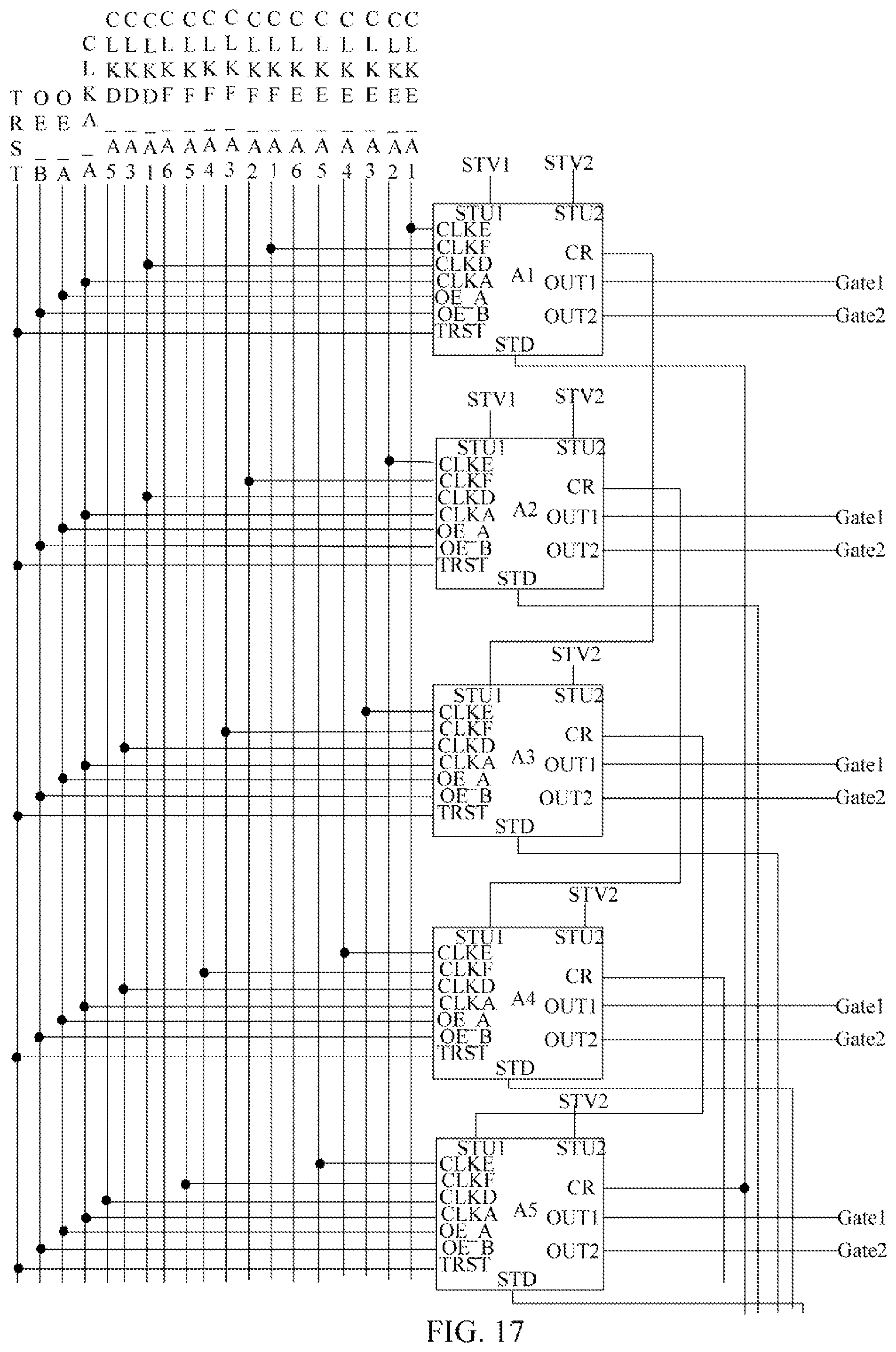 Patent US12100357 Figure 11 – Shift register, gate drive circuit and driving method therefor