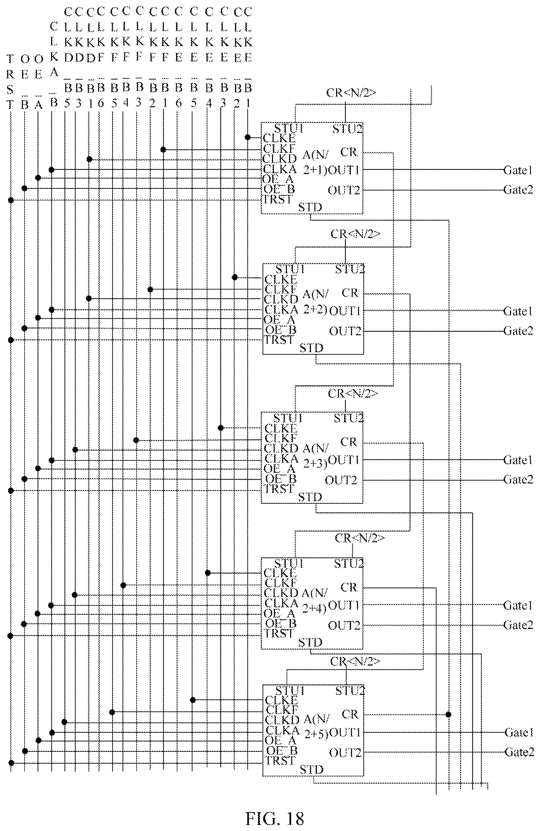 Patent US12100357 Figure 12 – Shift register, gate drive circuit and driving method therefor