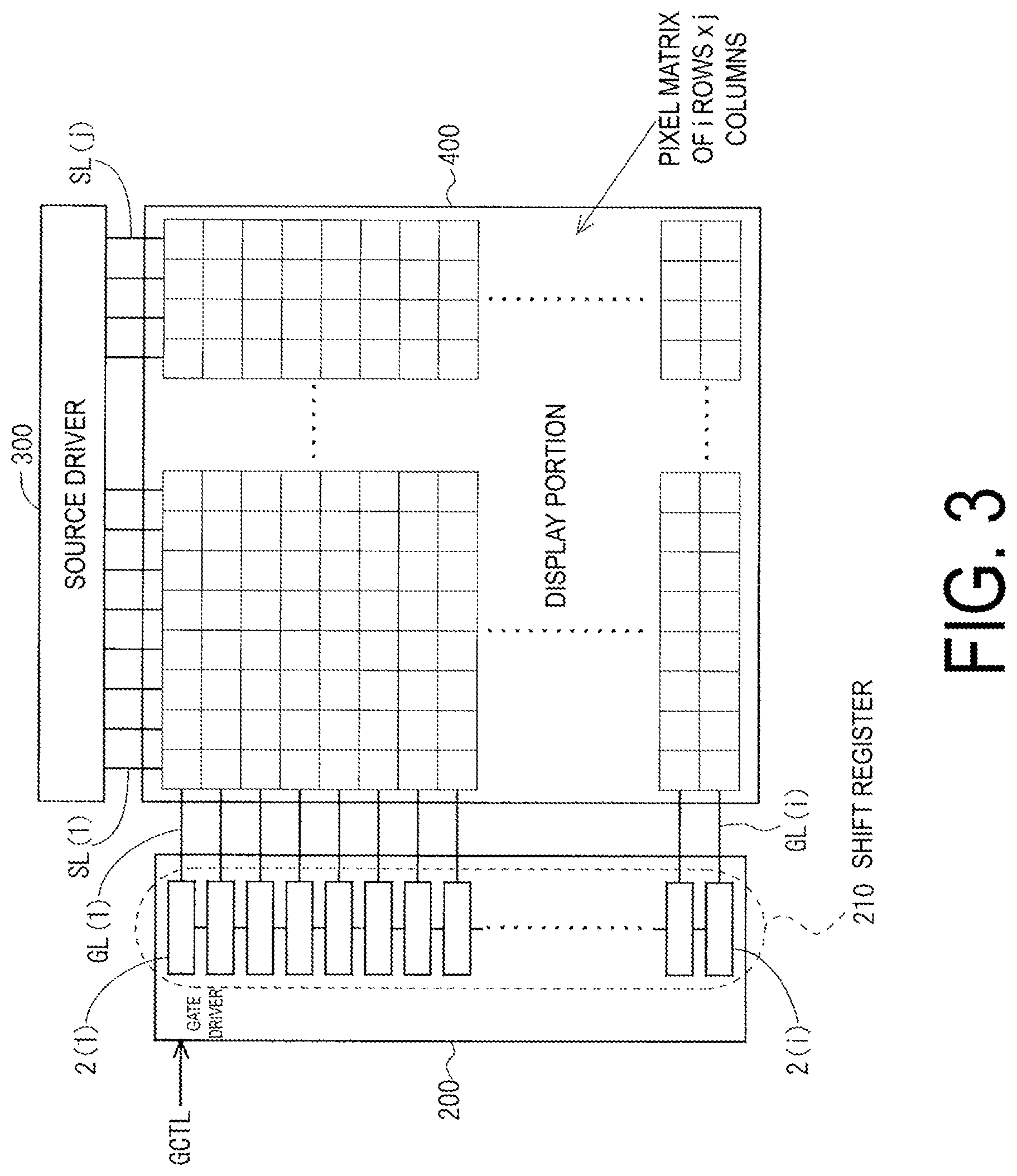 Patent US12100358 Figure 3 – Scanning signal line drive circuit and display device provided with same