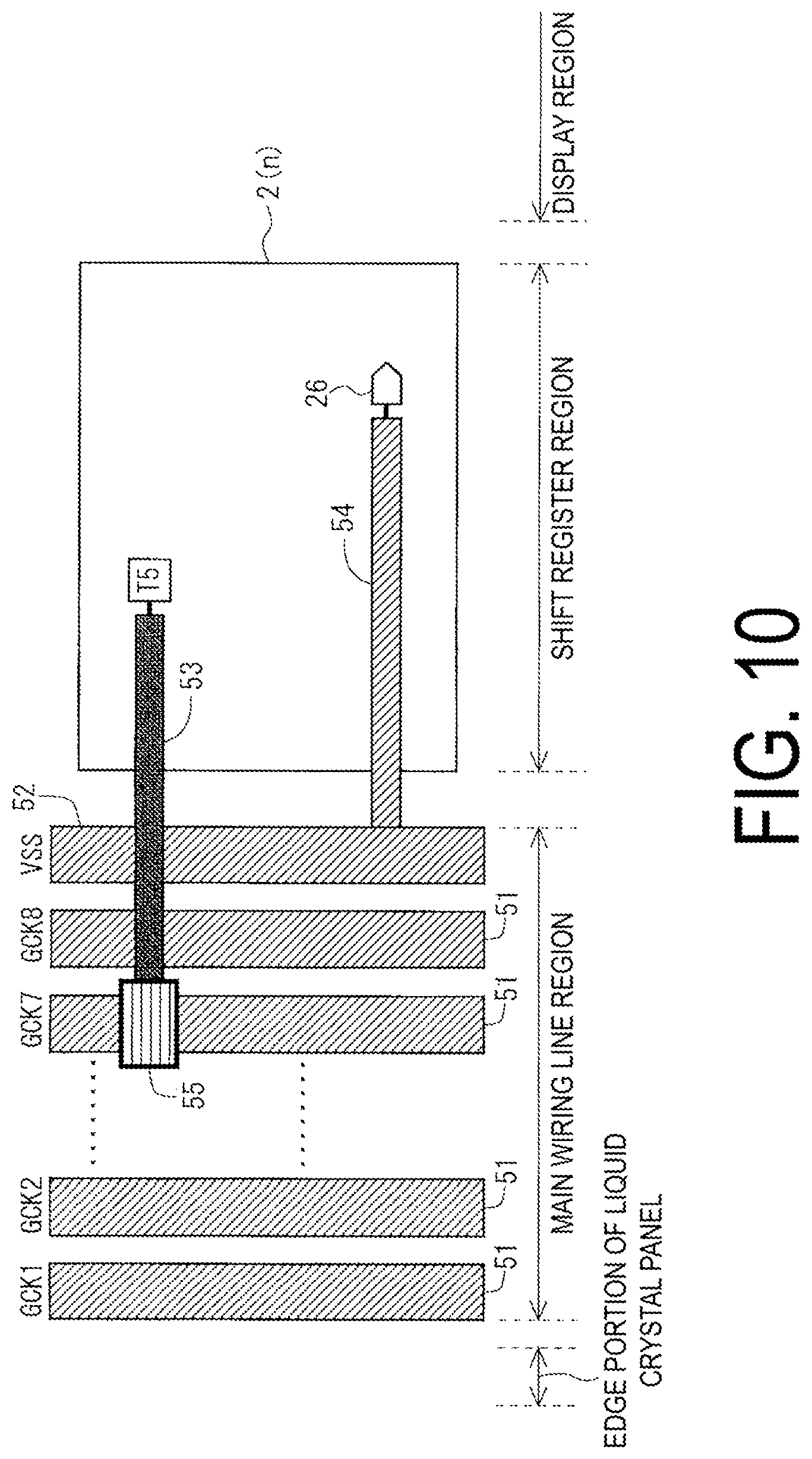 Patent US12100358 Figure 9 – Scanning signal line drive circuit and display device provided with same