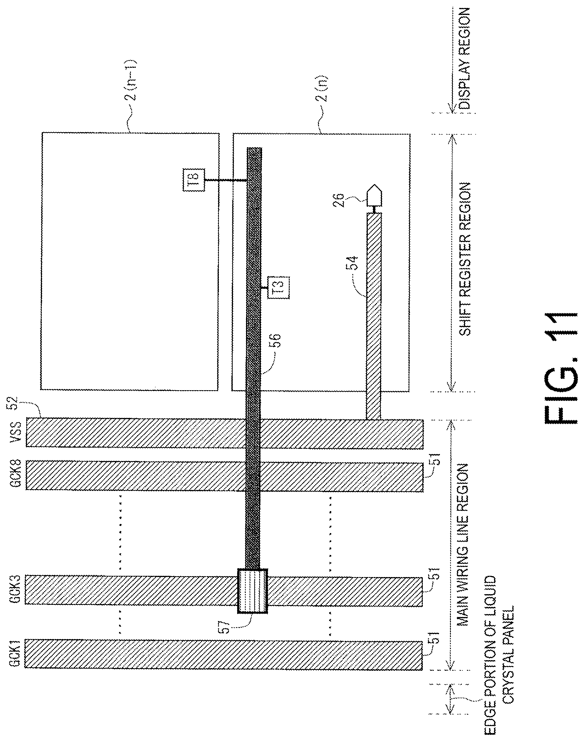 Patent US12100358 Figure 10 – Scanning signal line drive circuit and display device provided with same