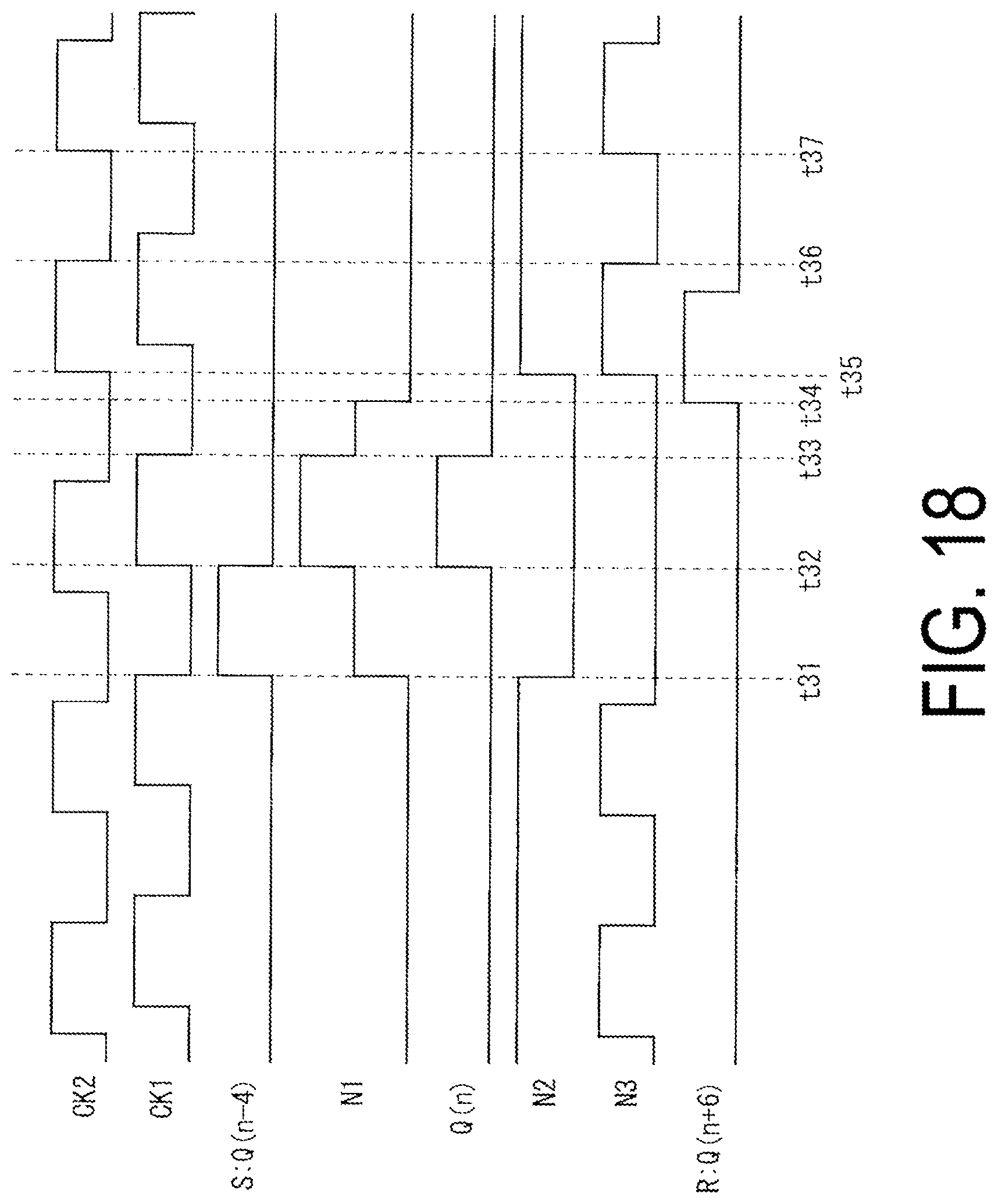 Patent US12100358 Figure 17 – Scanning signal line drive circuit and display device provided with same