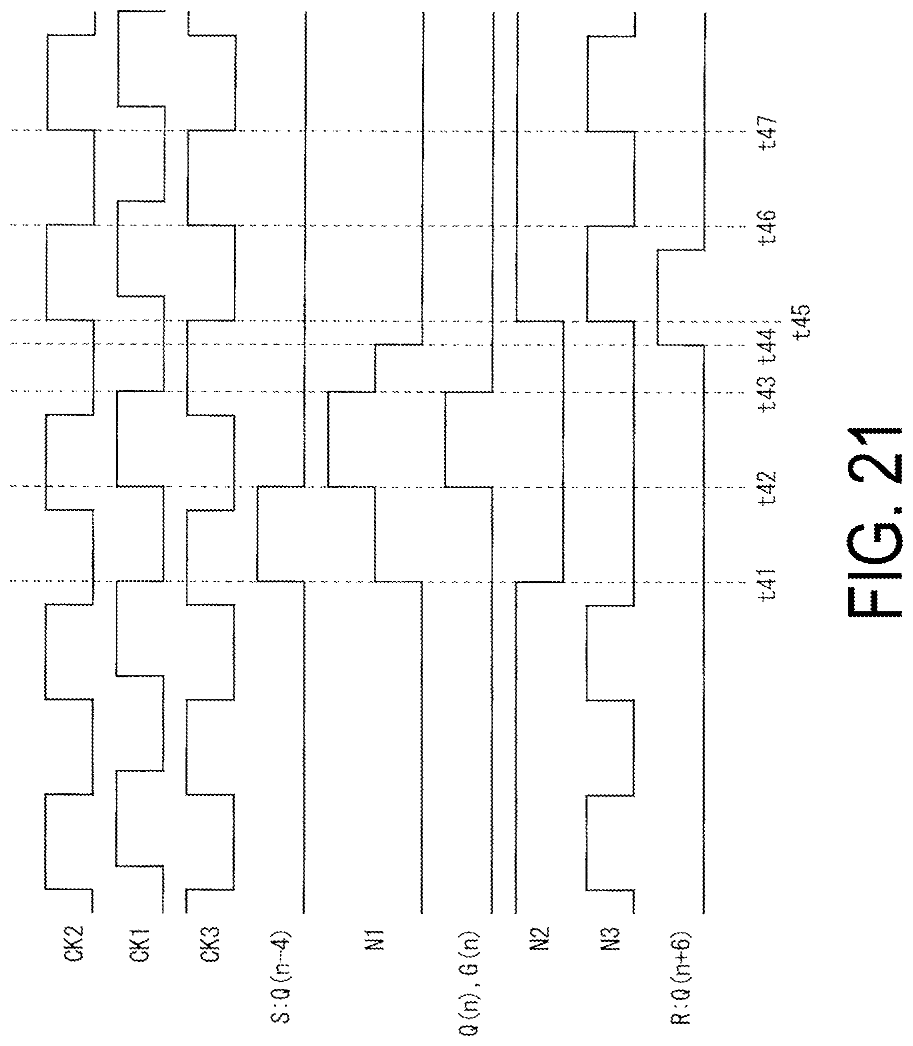 Patent US12100358 Figure 20 – Scanning signal line drive circuit and display device provided with same