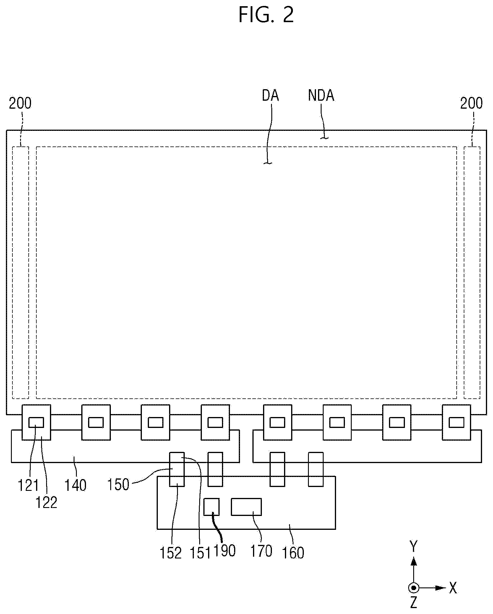 Patent US12100359 Figure 2 – Display device and method of driving display device