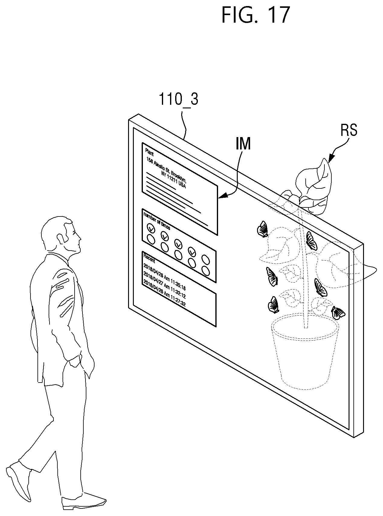 Patent US12100359 Figure 17 – Display device and method of driving display device