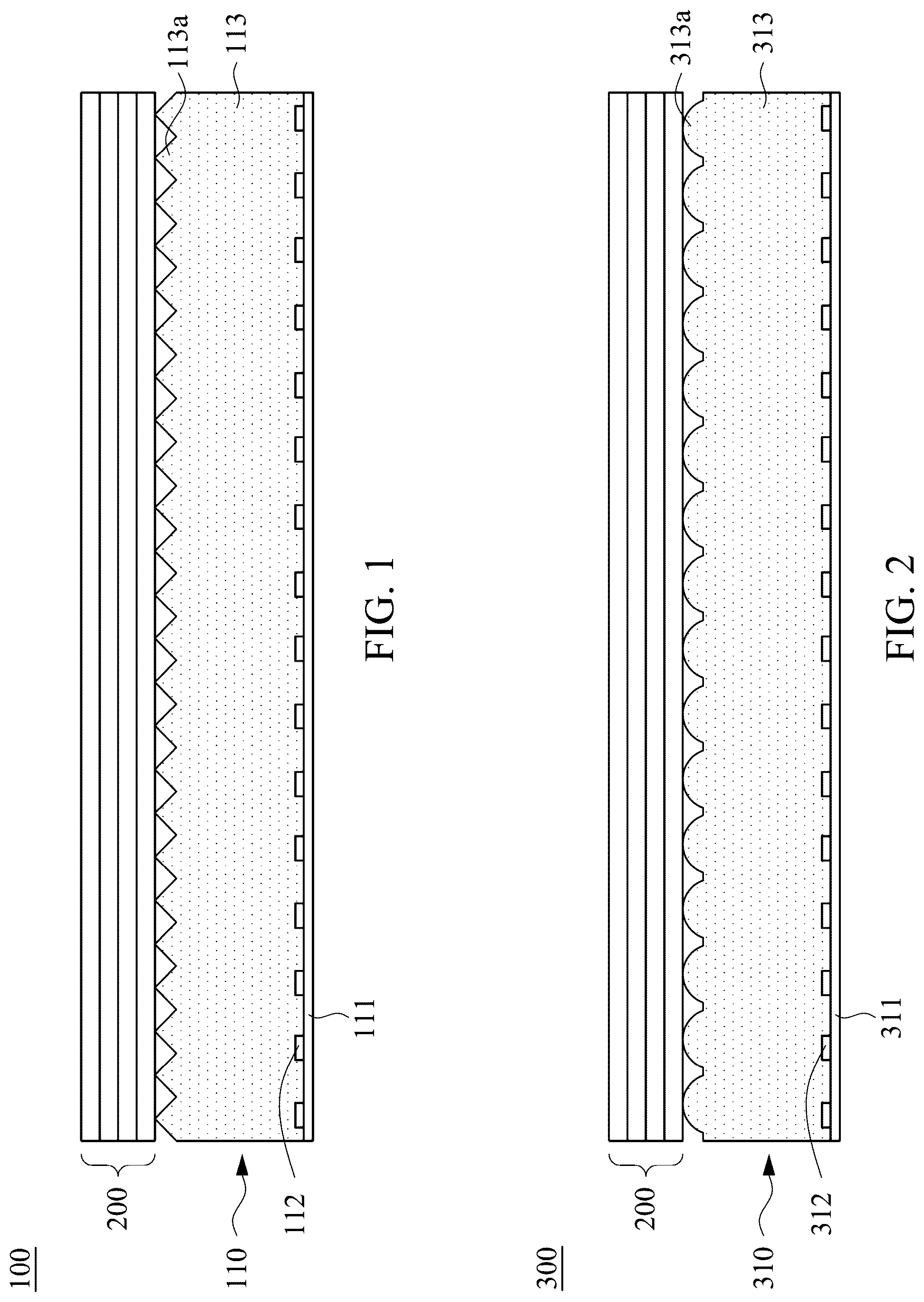 Patent US12100360 — Backlight module and display device — Figure 1