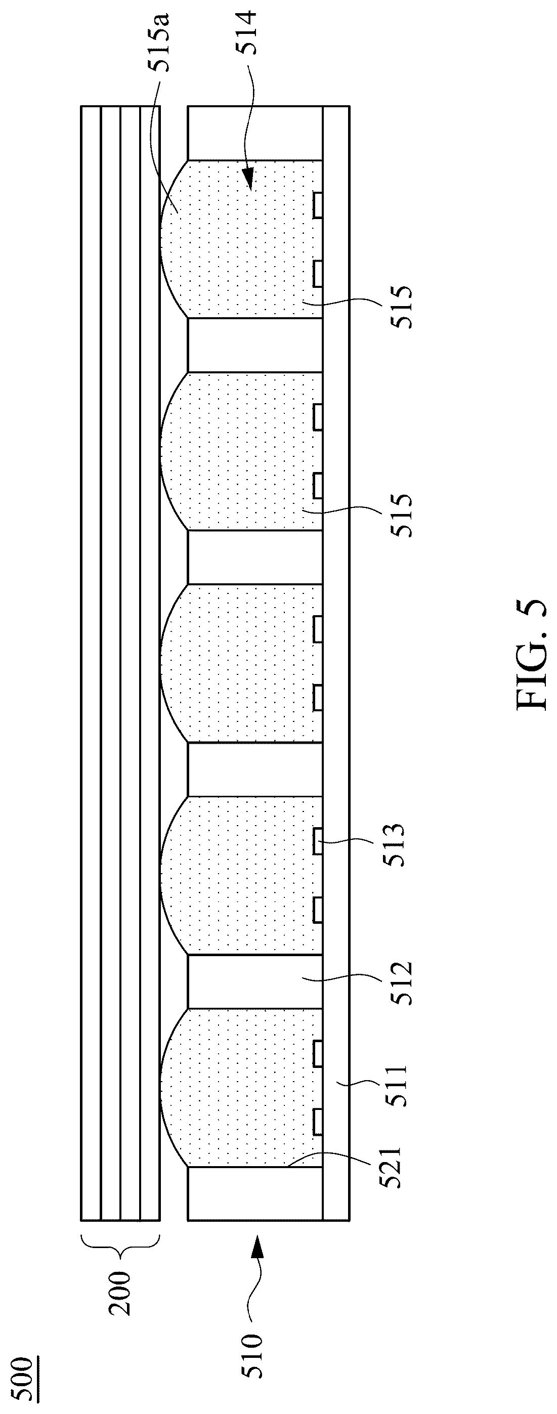 Patent US12100360 Figure 5 – Backlight module and display device