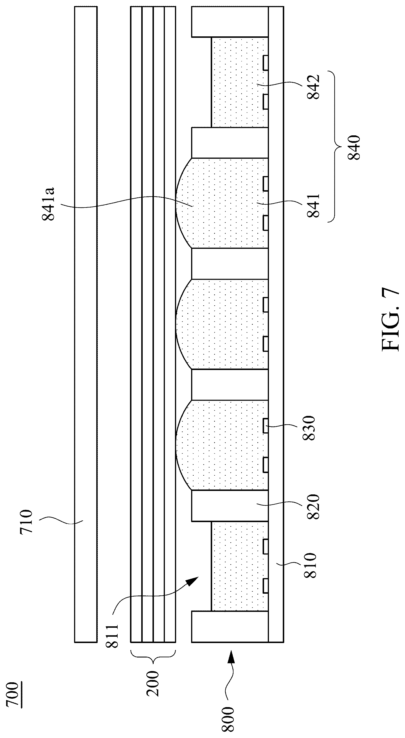 Patent US12100360 Figure 8 – Backlight module and display device